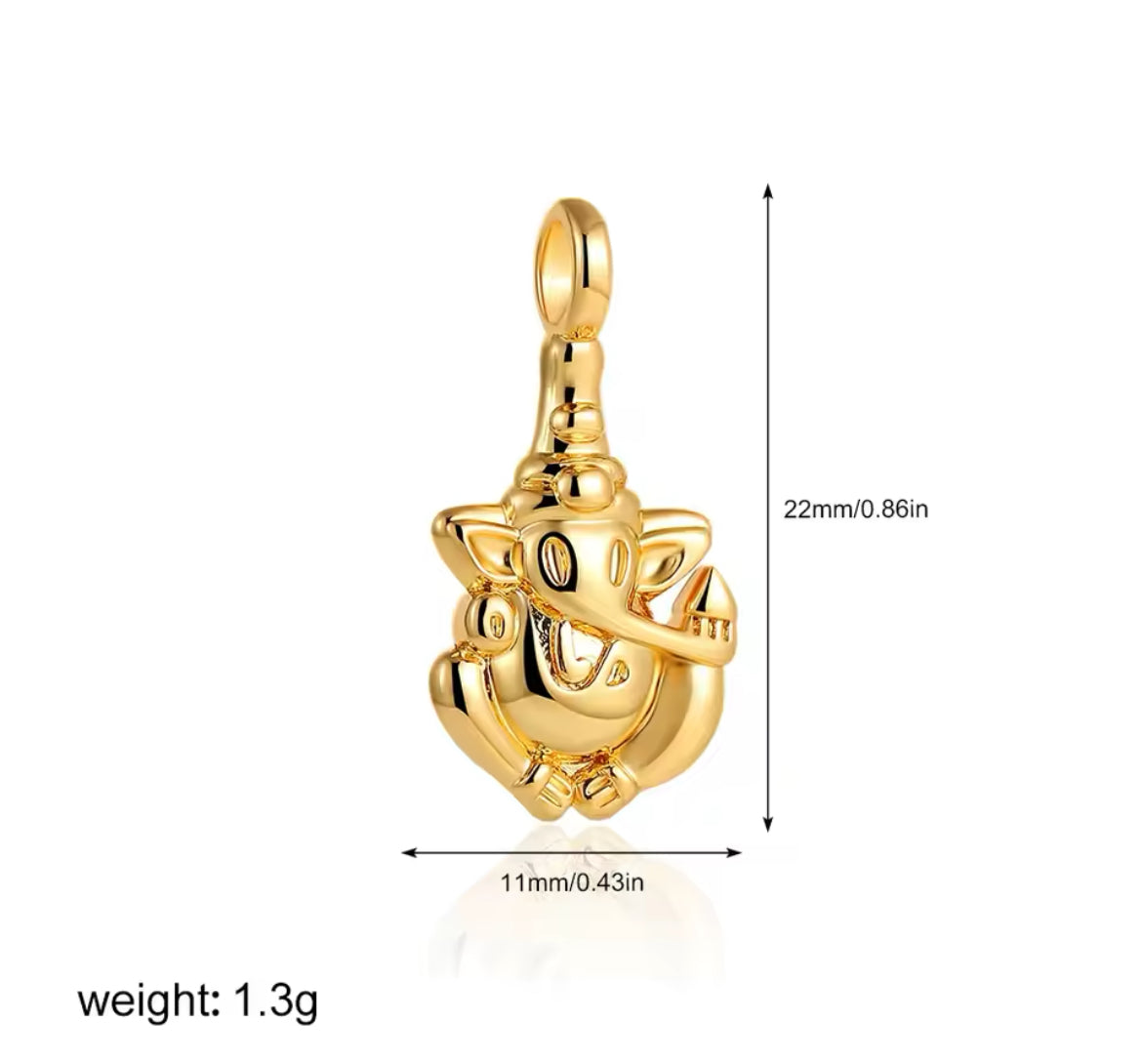Make Your Own Charm Jewellery – Gold Plated Stainless Steel (Tarnish-Free & Waterproof)- 1 piece