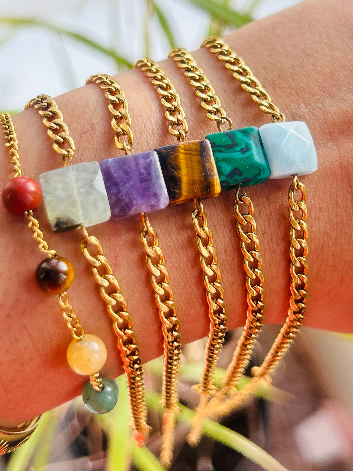 Gemstone Glow Bracelet Collection