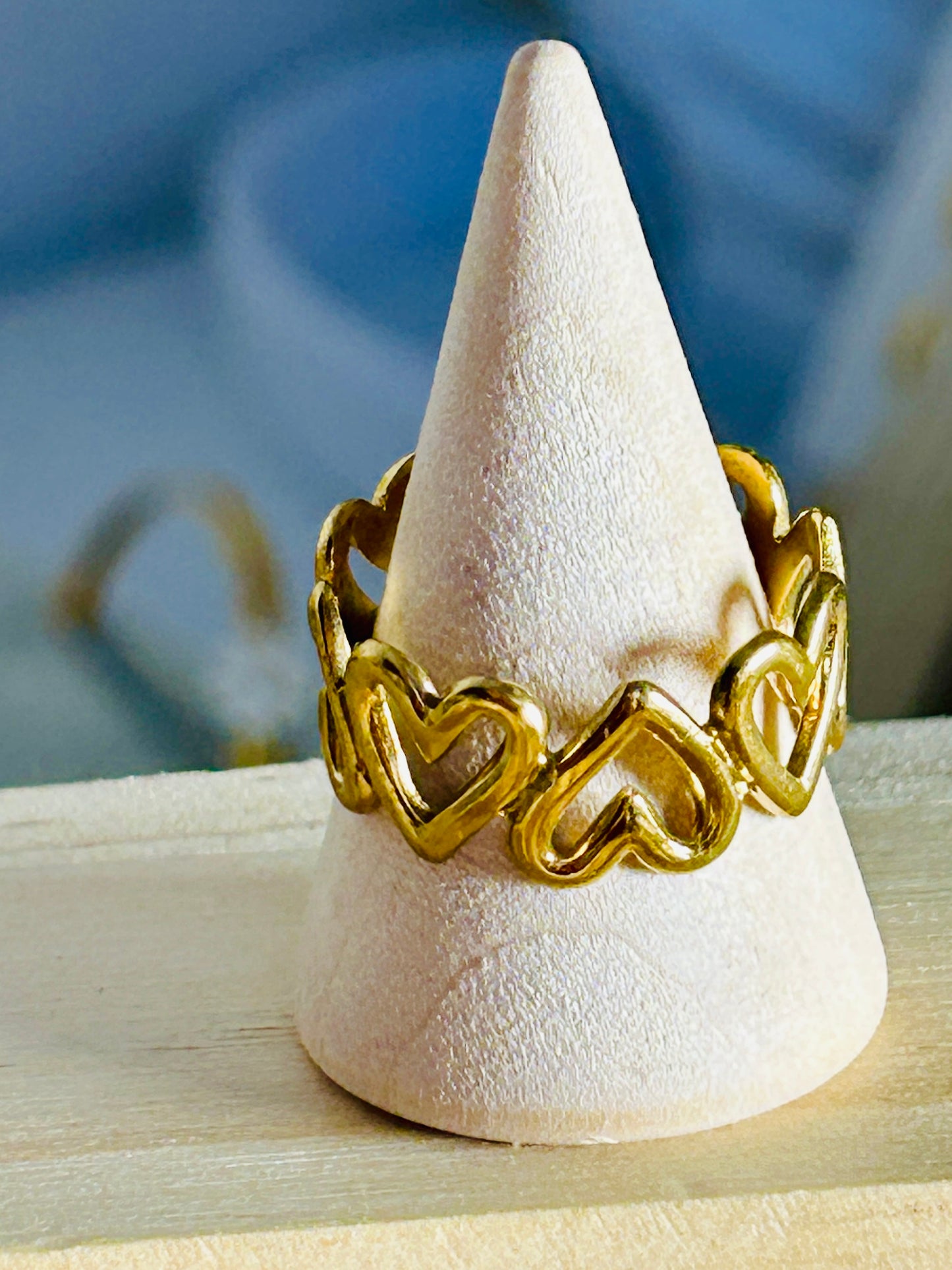 Vintage Adjustable Rings – Titanium Stainless Steel