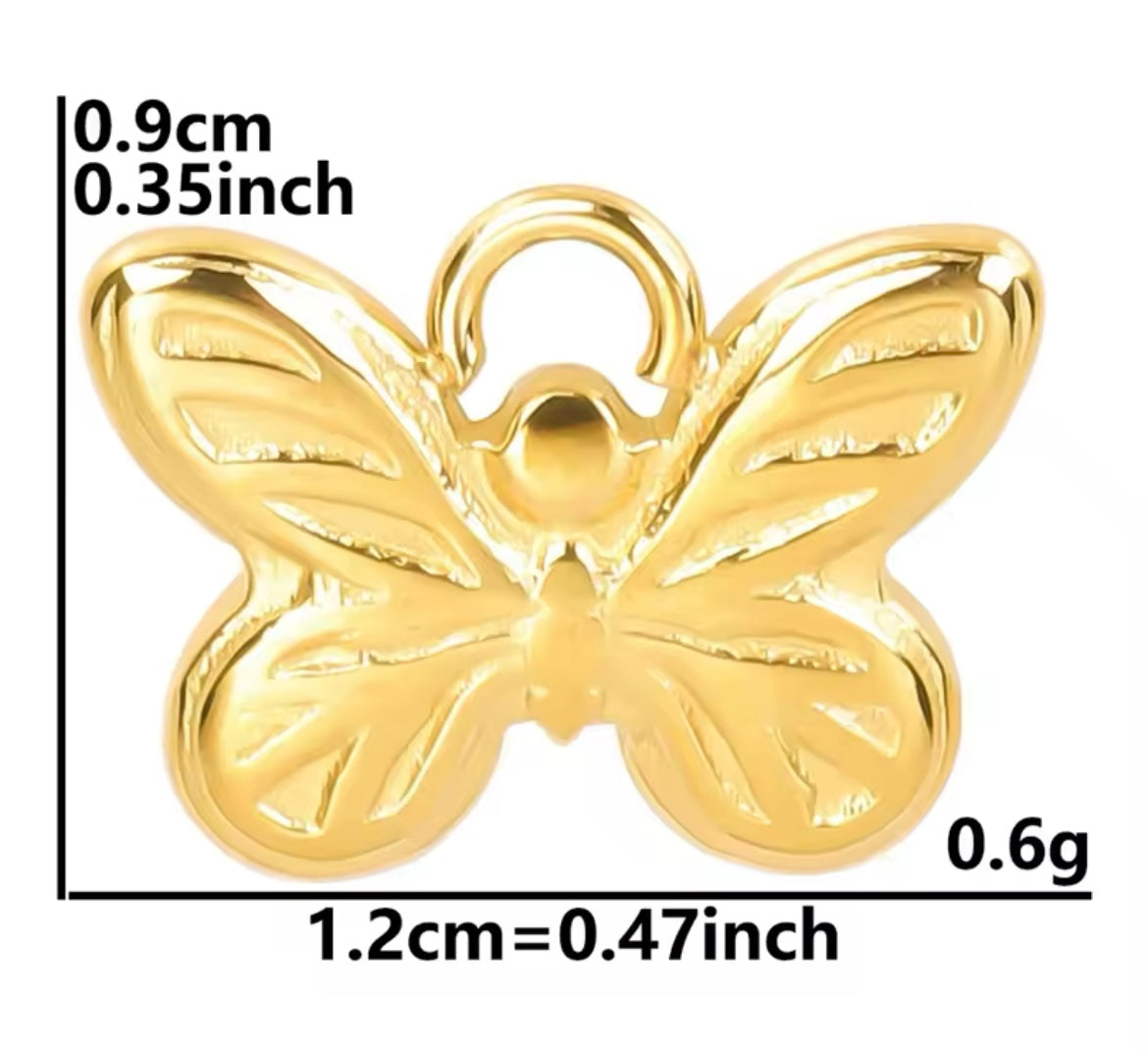 Make Your Own Charm Jewellery – Gold Plated Stainless Steel (Tarnish-Free & Waterproof)- 1 piece