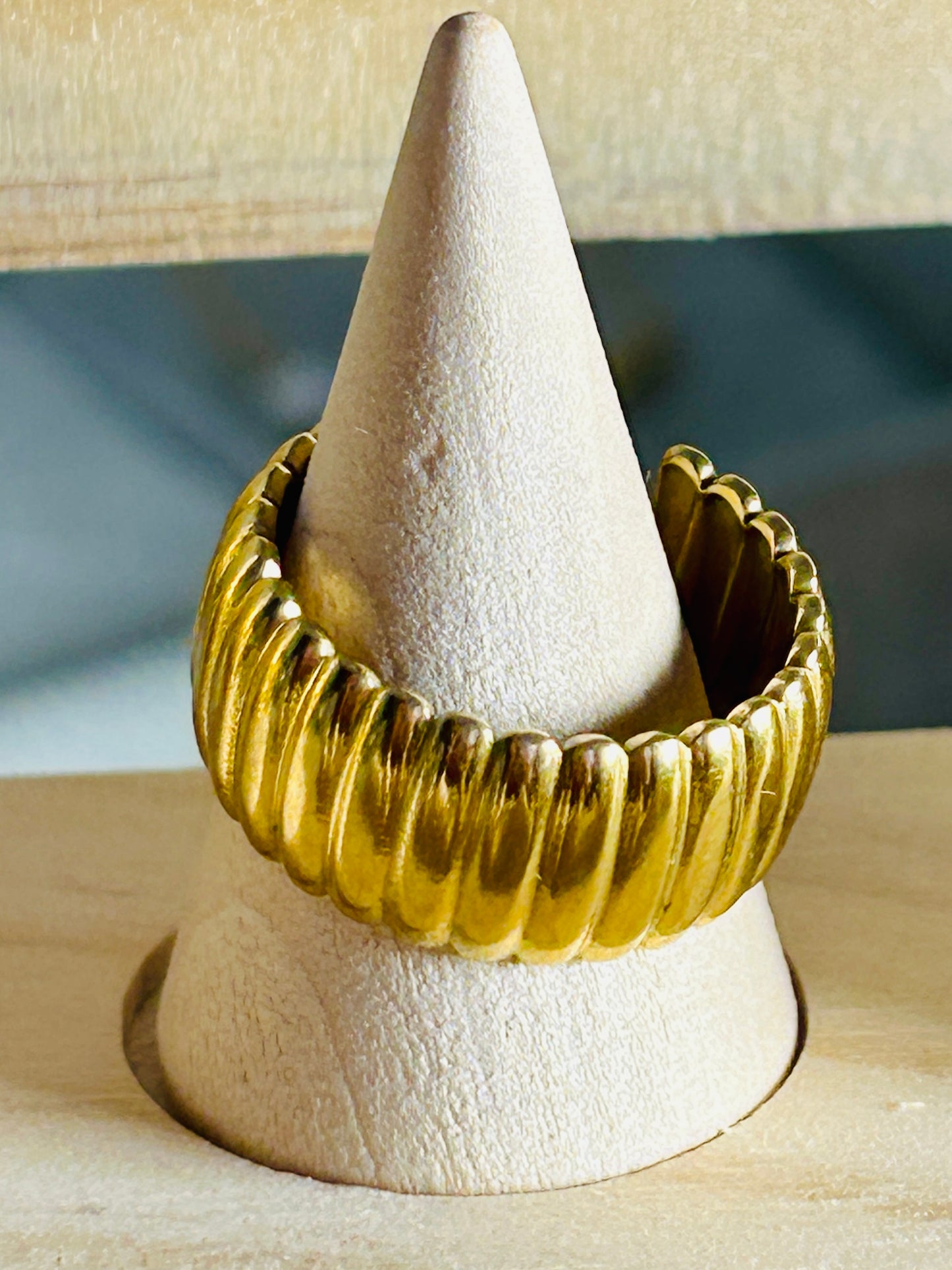 Vintage Adjustable Rings – Titanium Stainless Steel