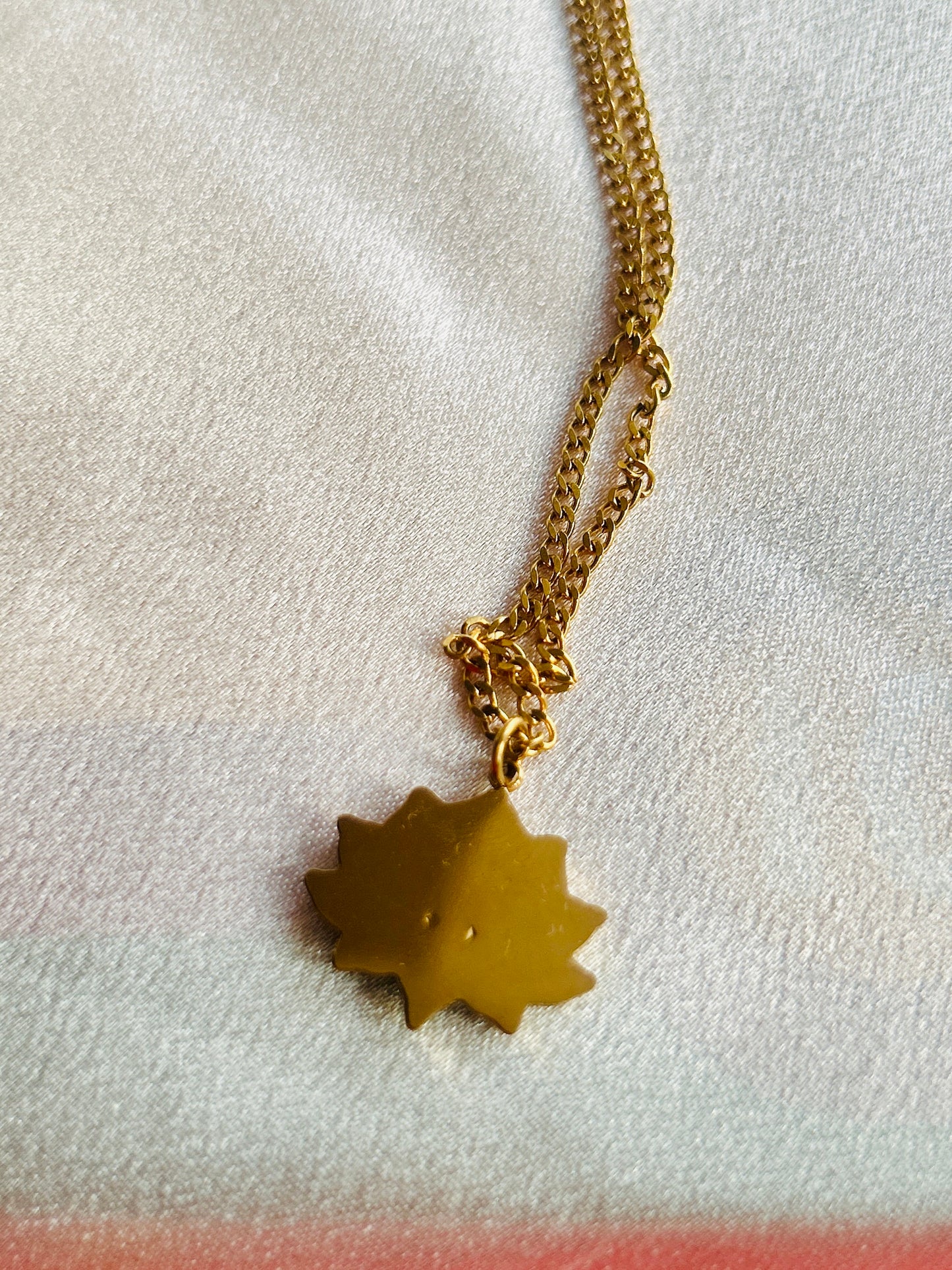 Lotus Eye Necklace