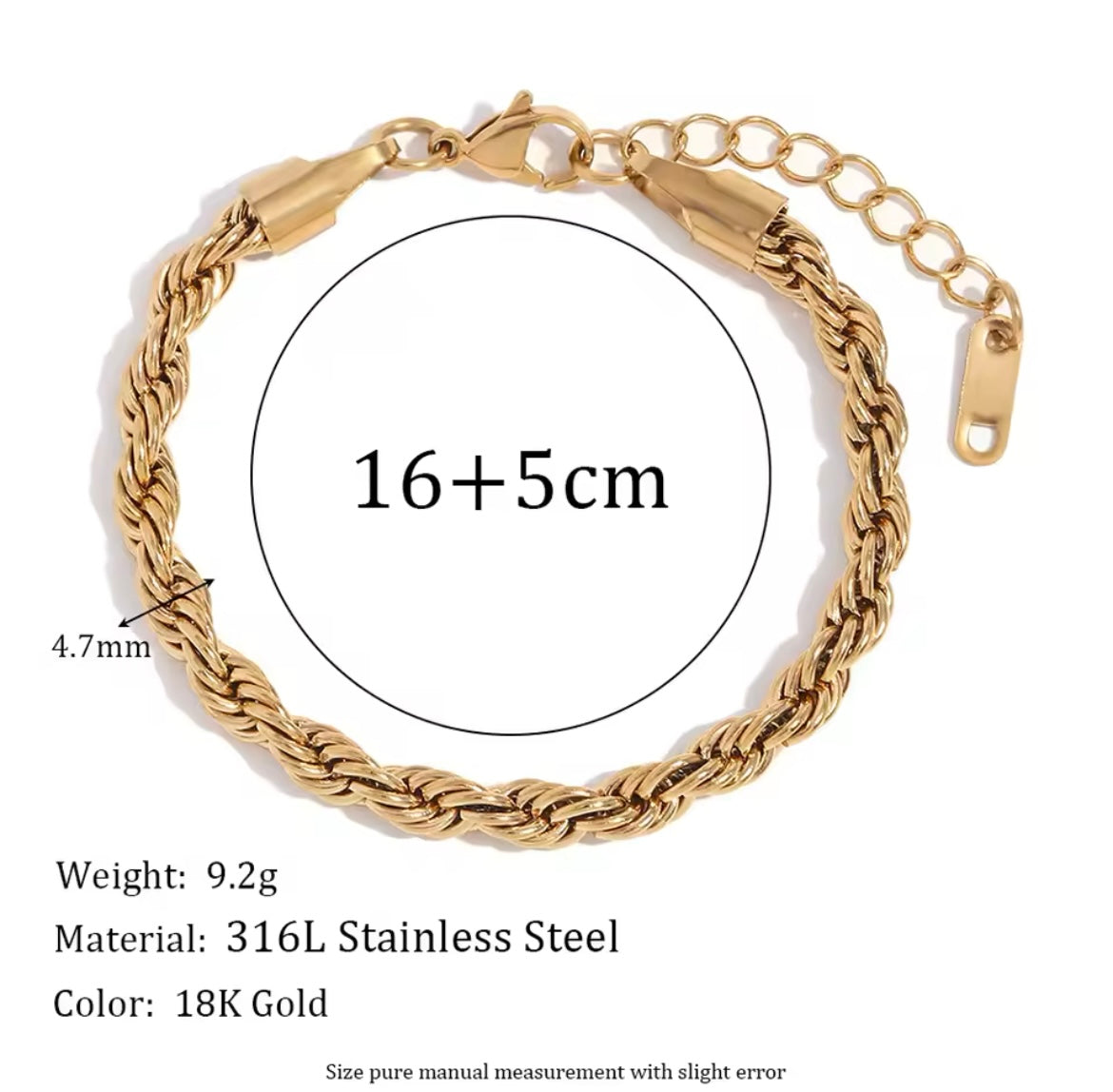 The Golden Essentials Bracelet Set – 18K Gold Plated Favourites