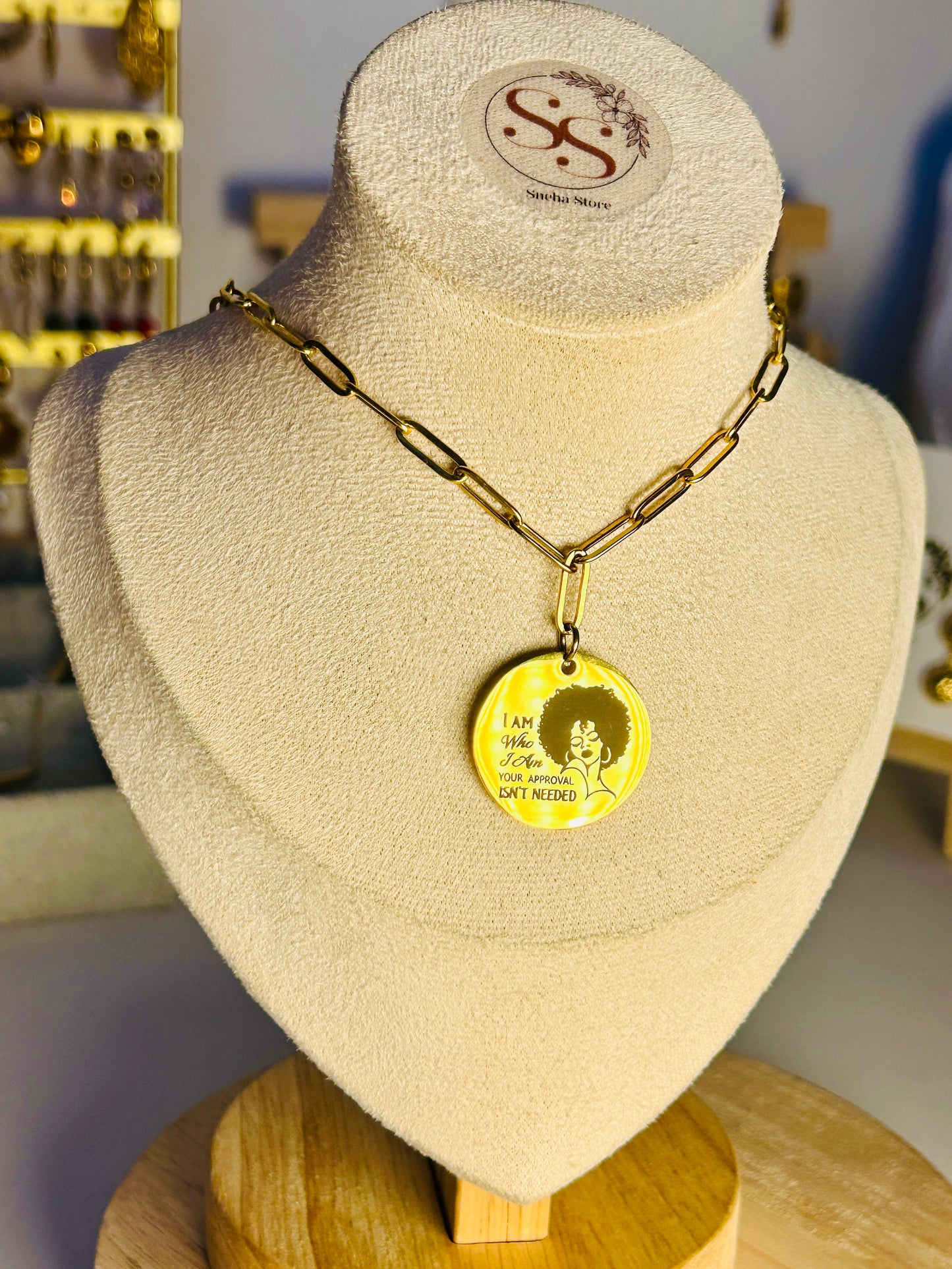 ✨ Her Words Necklace – Engraved Affirmation Collection
Waterproof | Tarnish-Free | Stainless Steel