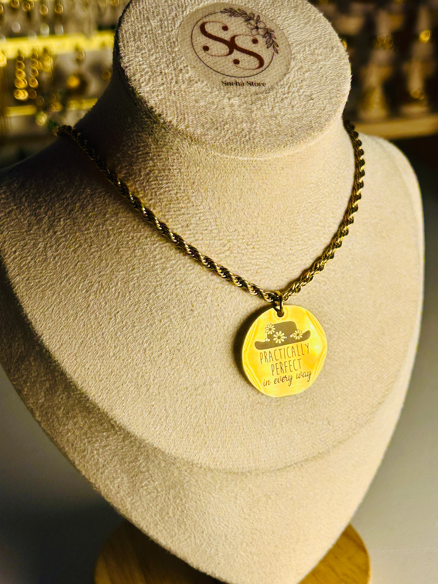 ✨ Her Words Necklace – Engraved Affirmation Collection
Waterproof | Tarnish-Free | Stainless Steel