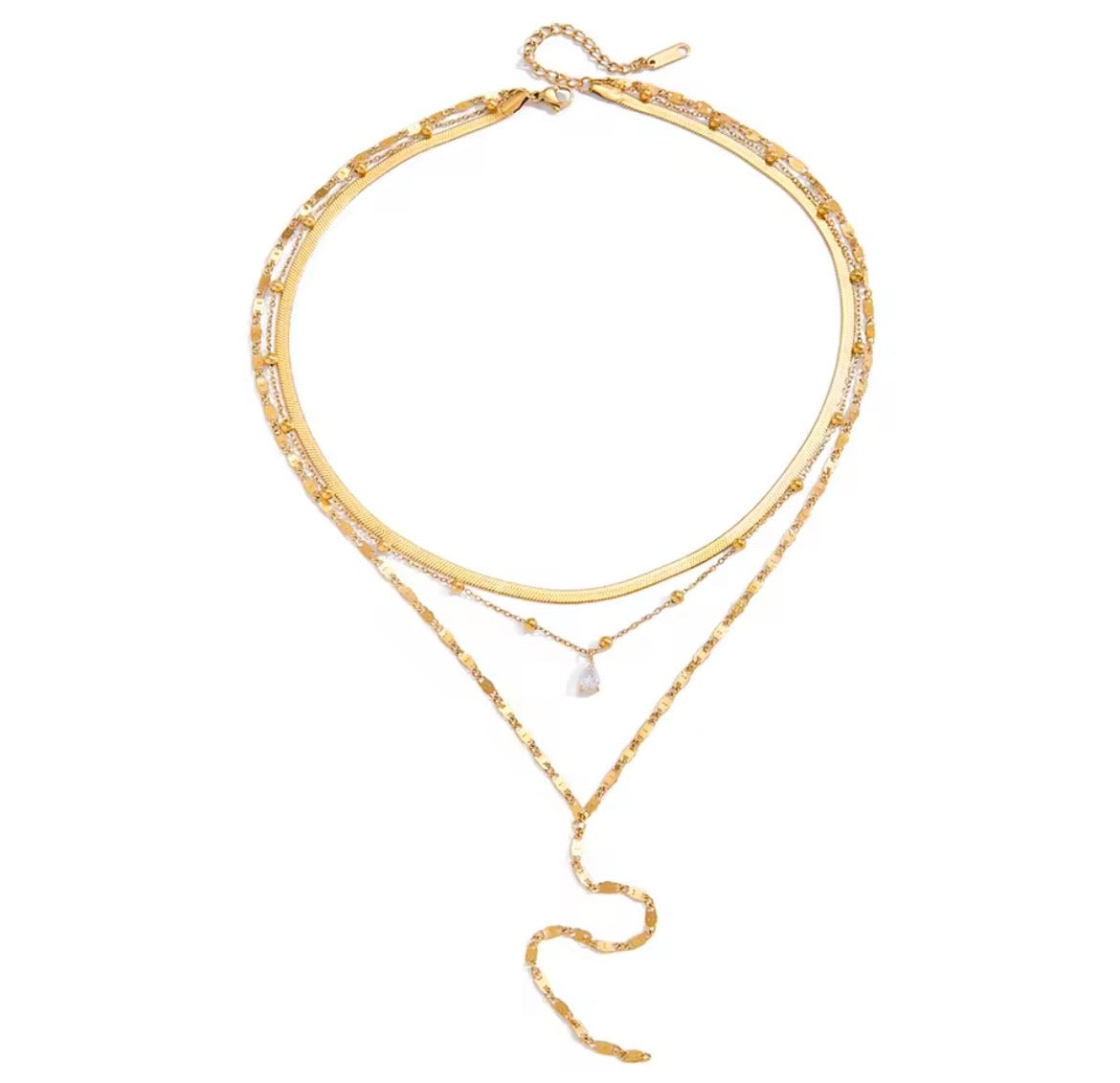 Golden Grace Layered Necklace