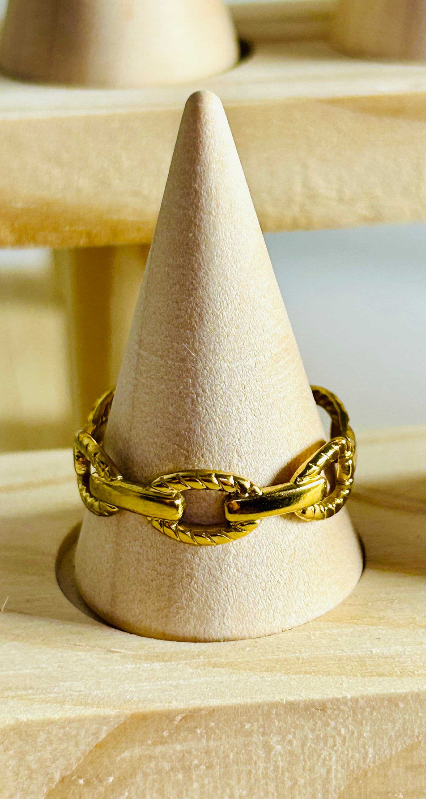 Vintage Adjustable Rings – Titanium Stainless Steel