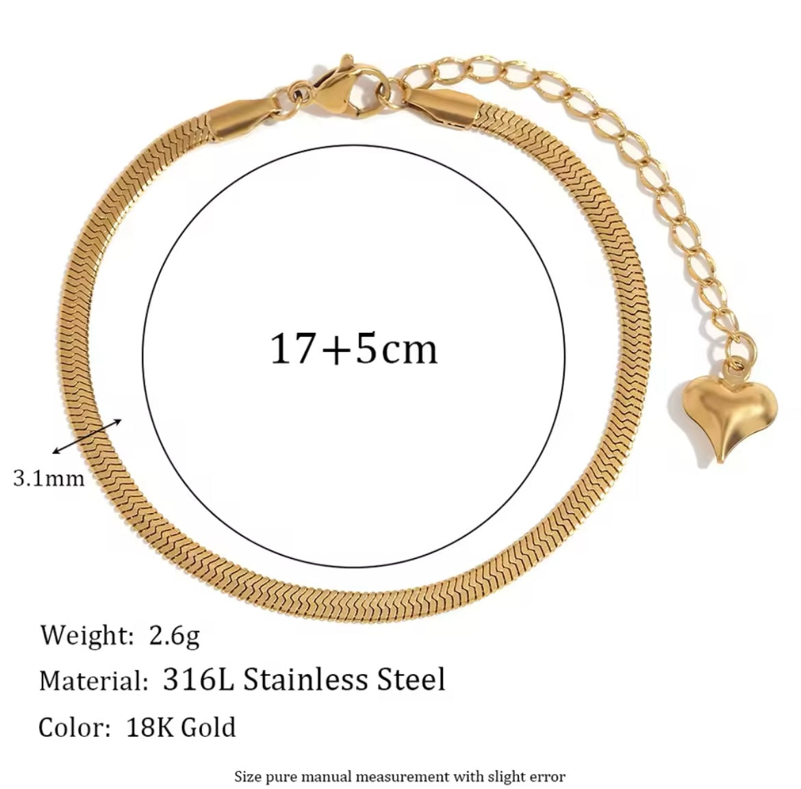 The Golden Essentials Bracelet Set – 18K Gold Plated Favourites