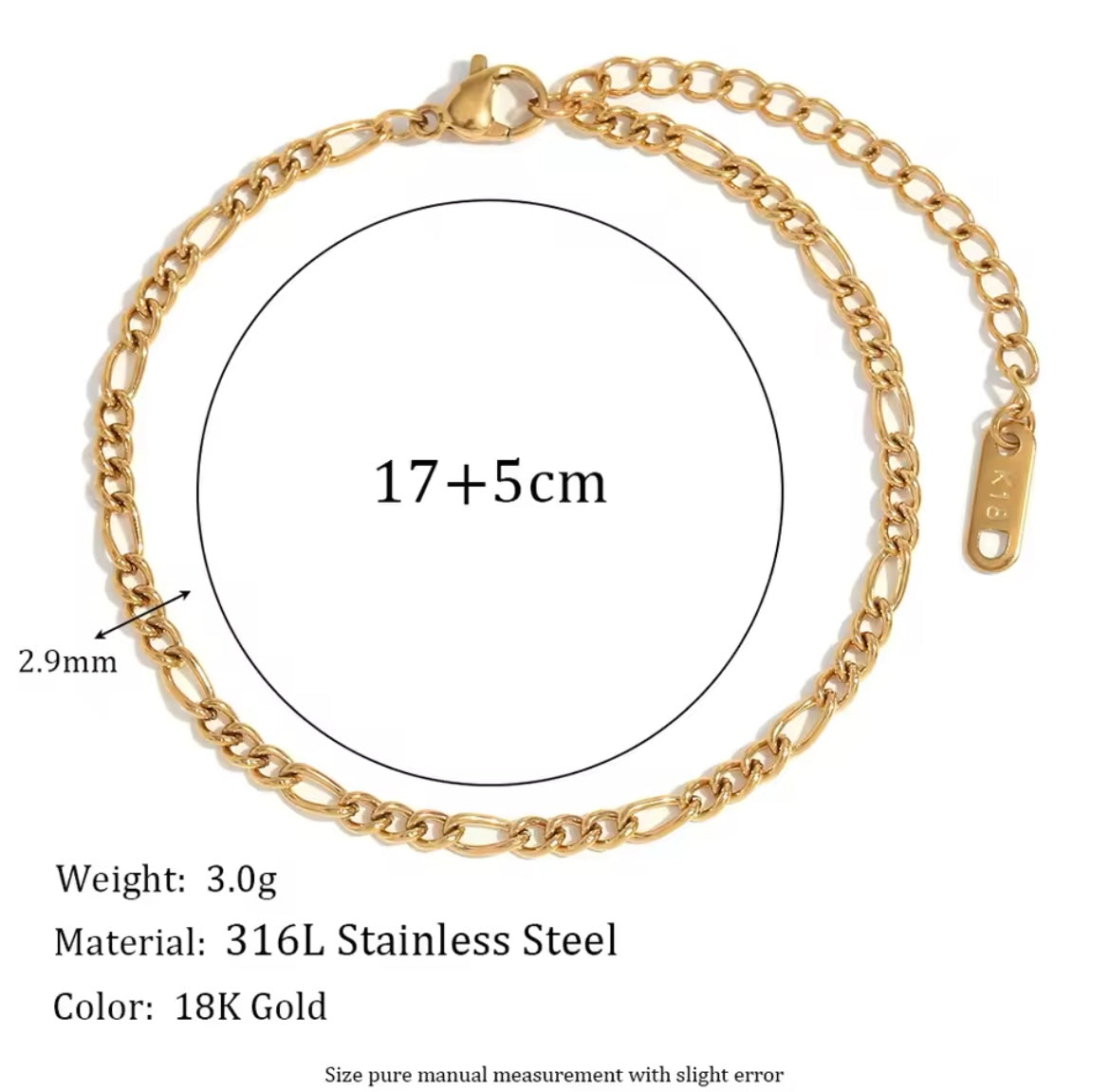 The Golden Essentials Bracelet Set – 18K Gold Plated Favourites