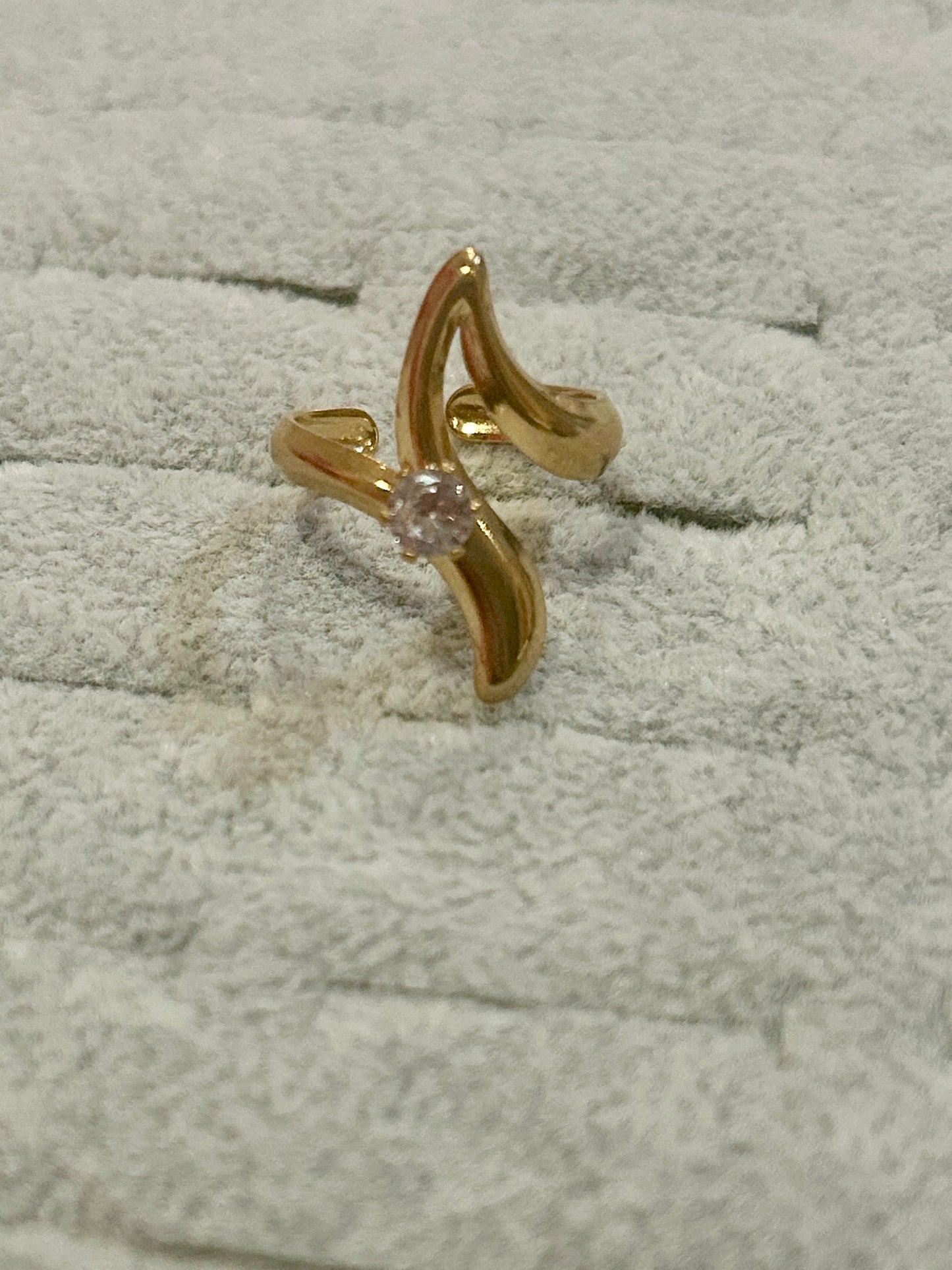 Gold Flow Adjustable Ring Collection