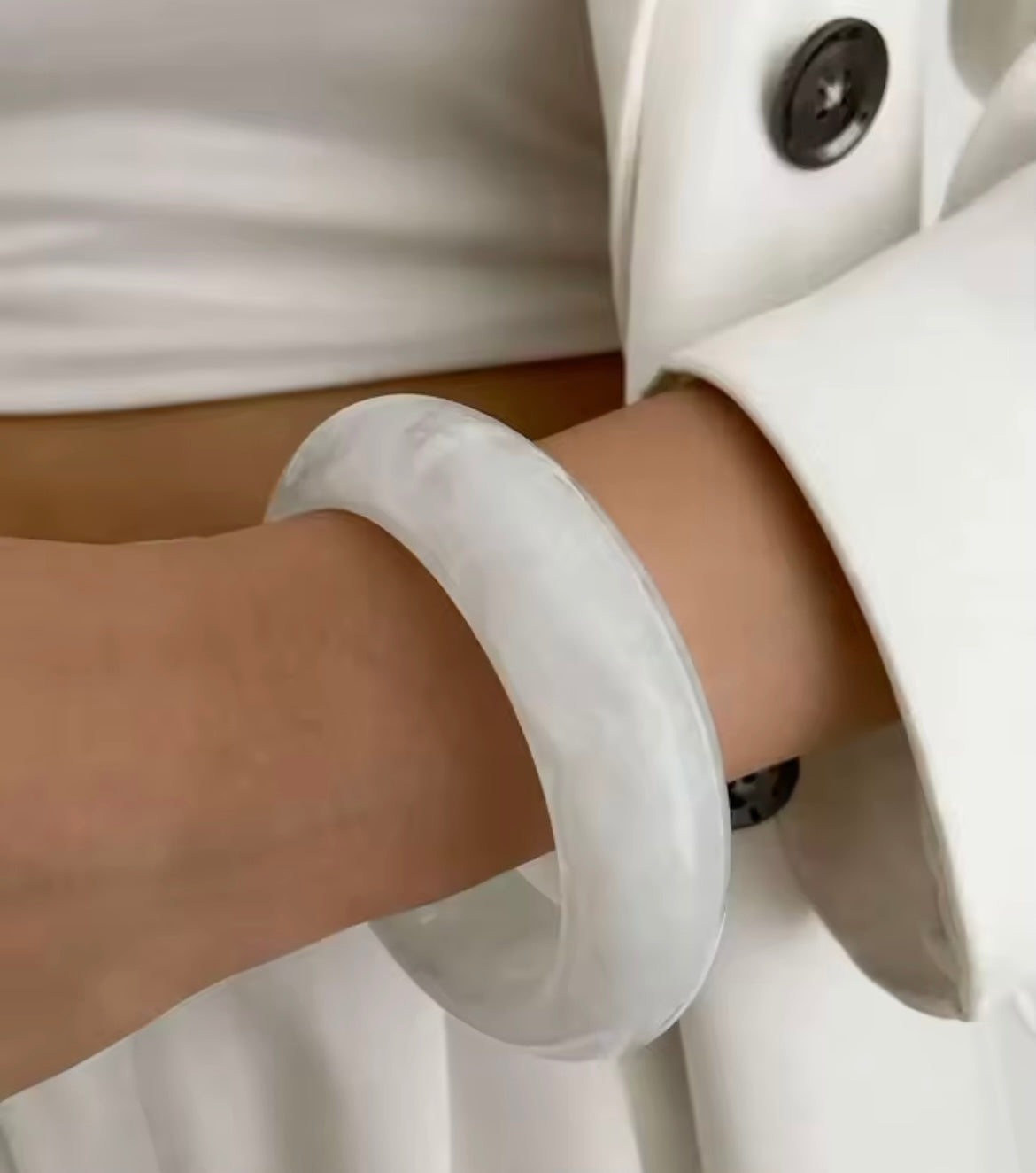 Retro Resin Bangle Collection – Bold & Colourful Statement Bangle