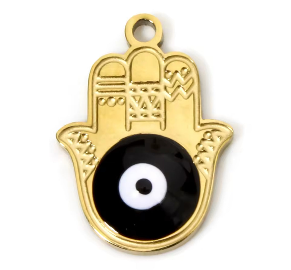Make Your Own Charm Jewellery – Gold Plated Stainless Steel (Tarnish-Free & Waterproof)- 1 piece