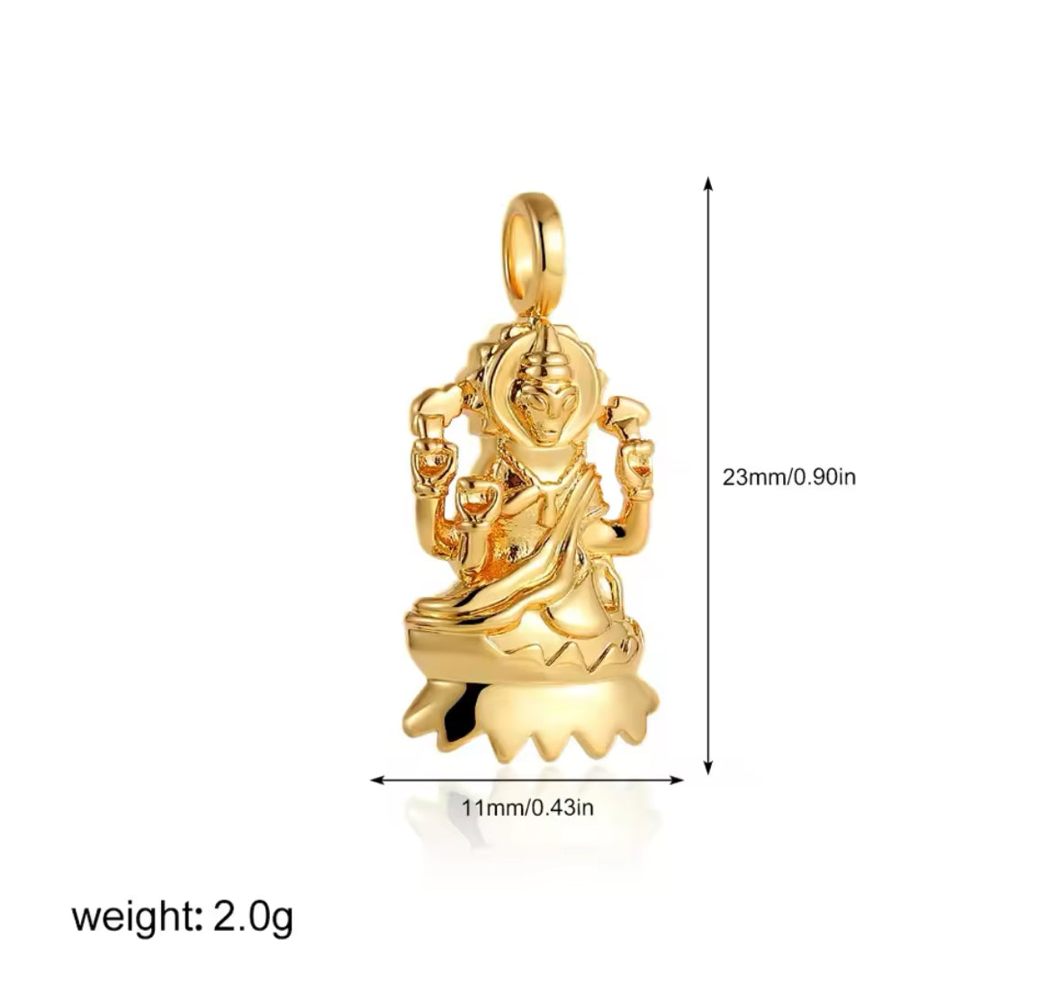 Make Your Own Charm Jewellery – Gold Plated Stainless Steel (Tarnish-Free & Waterproof)- 1 piece