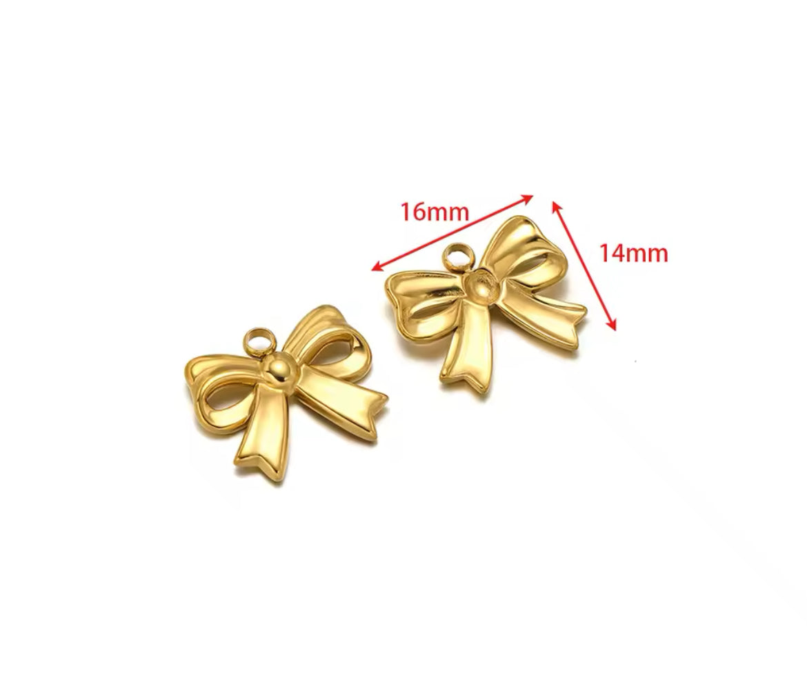 Make Your Own Charm Jewellery – Gold Plated Stainless Steel (Tarnish-Free & Waterproof)- 1 piece