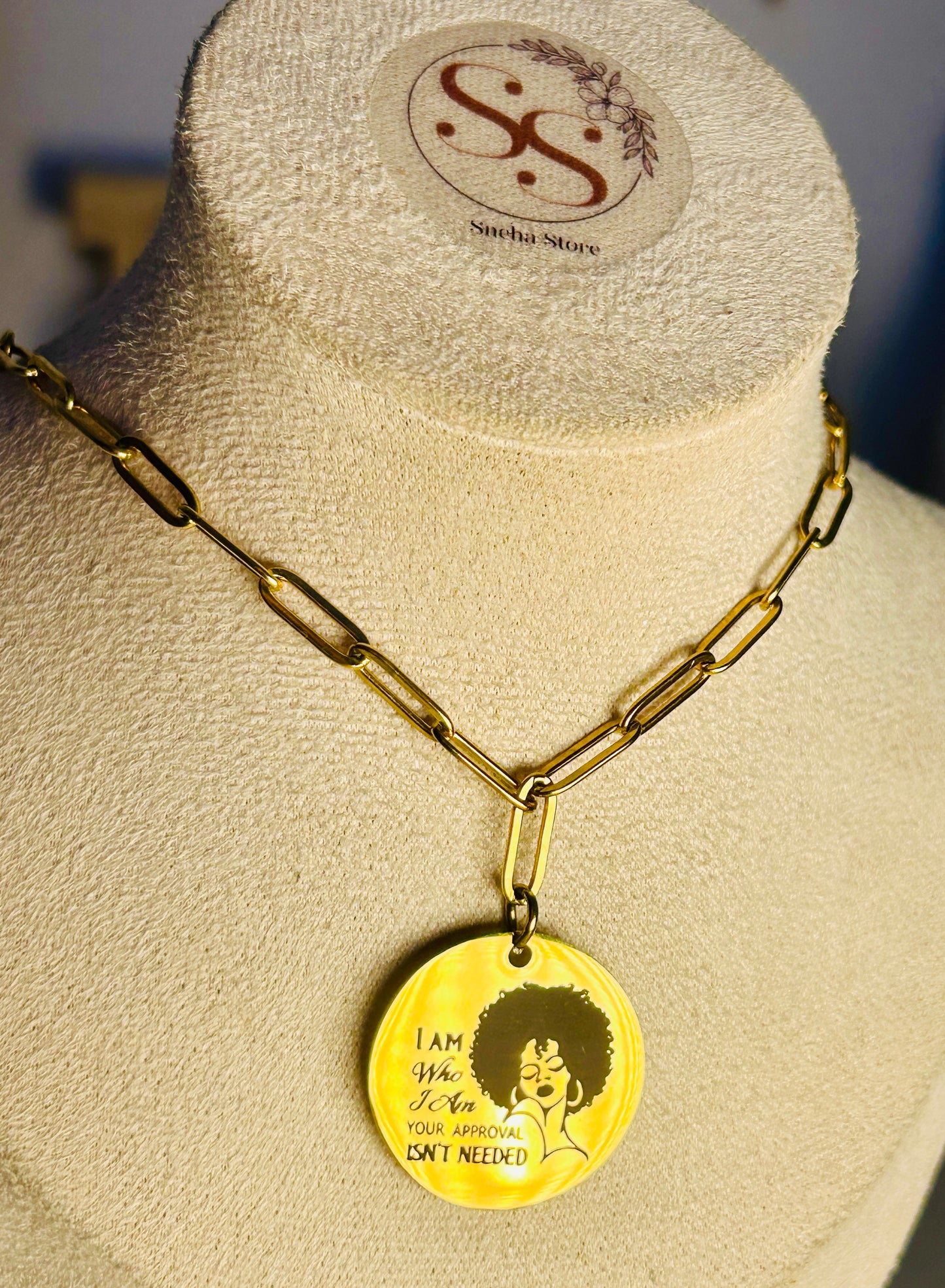 ✨ Her Words Necklace – Engraved Affirmation Collection
Waterproof | Tarnish-Free | Stainless Steel