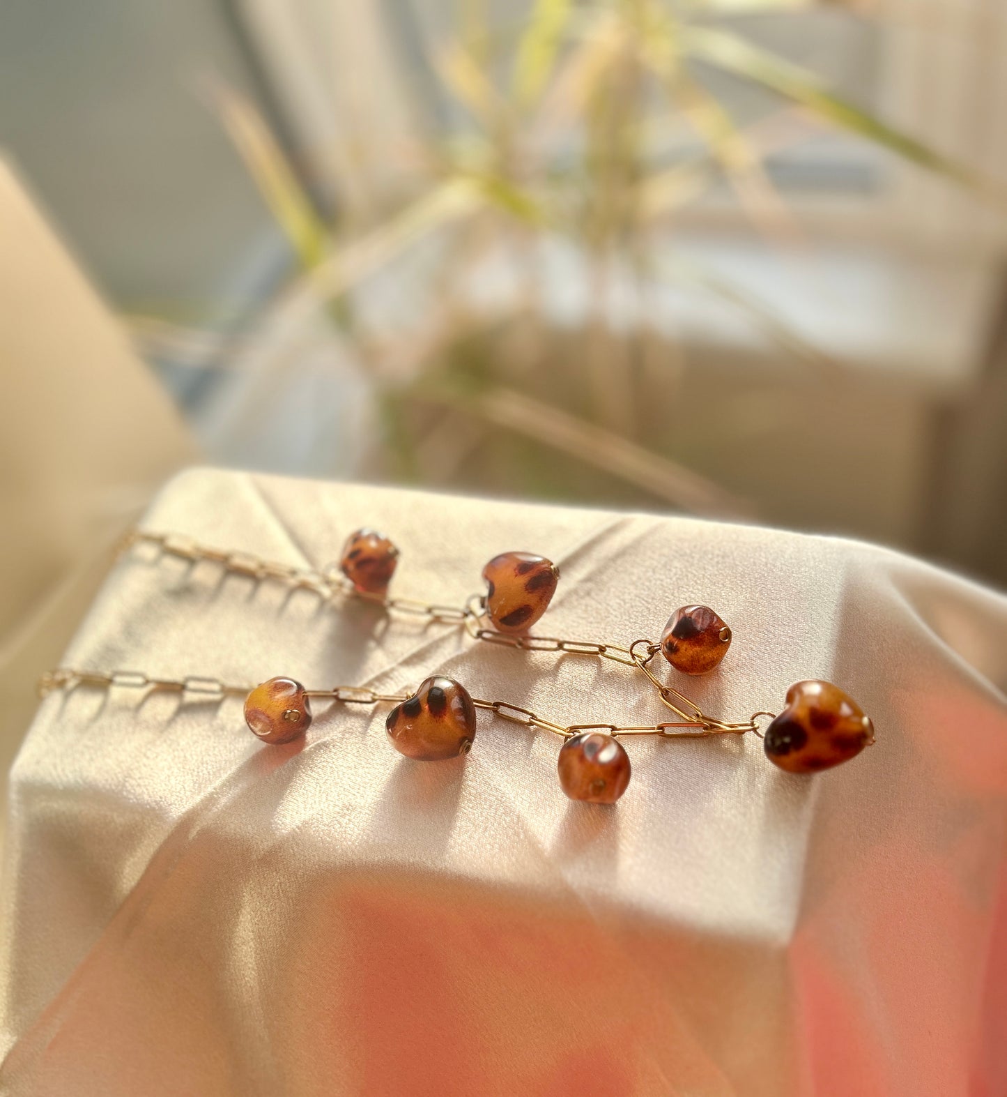 Wild Leopard Print Jewellery Collection - Handmade