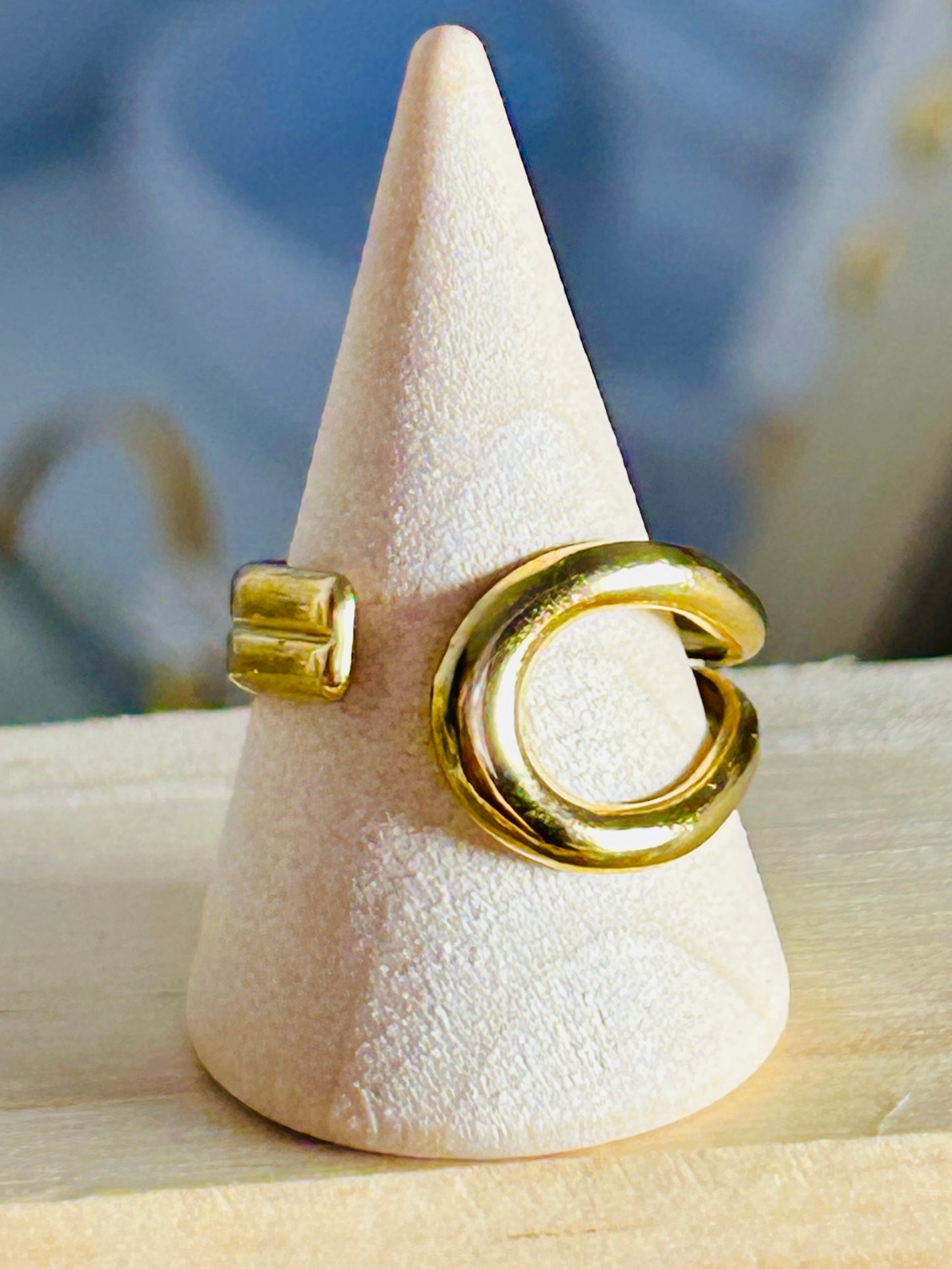 Vintage Adjustable Rings – Titanium Stainless Steel