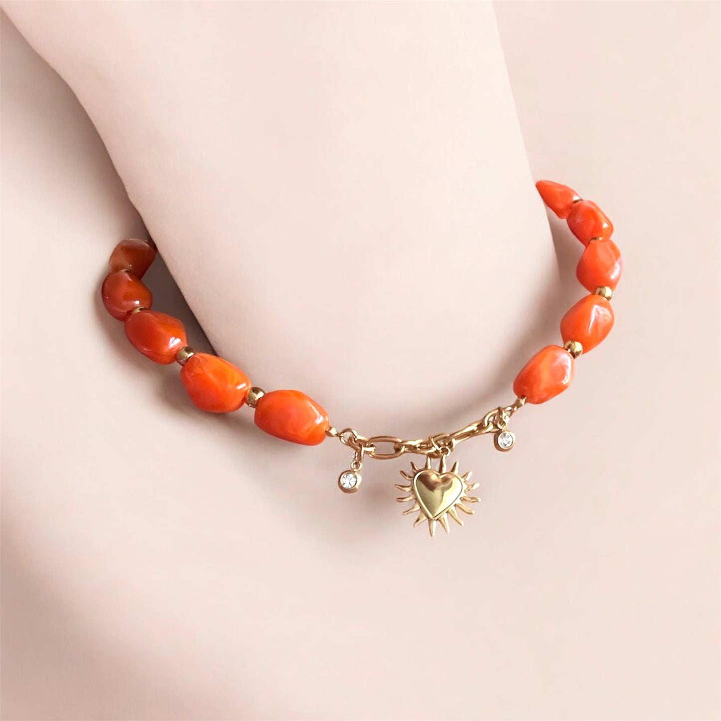 Acrylic Charm Bead Necklace Collection