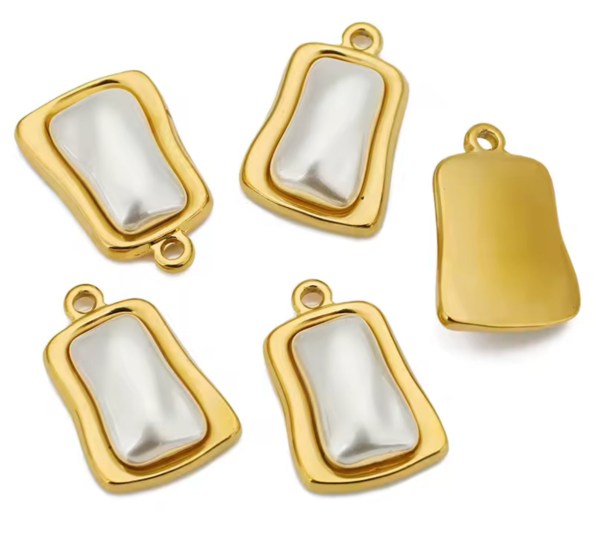 Make Your Own Charm Jewellery – Gold Plated Stainless Steel (Tarnish-Free & Waterproof)- 1 piece