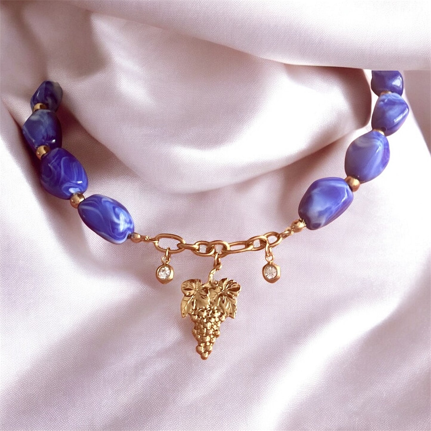 Acrylic Charm Bead Necklace Collection