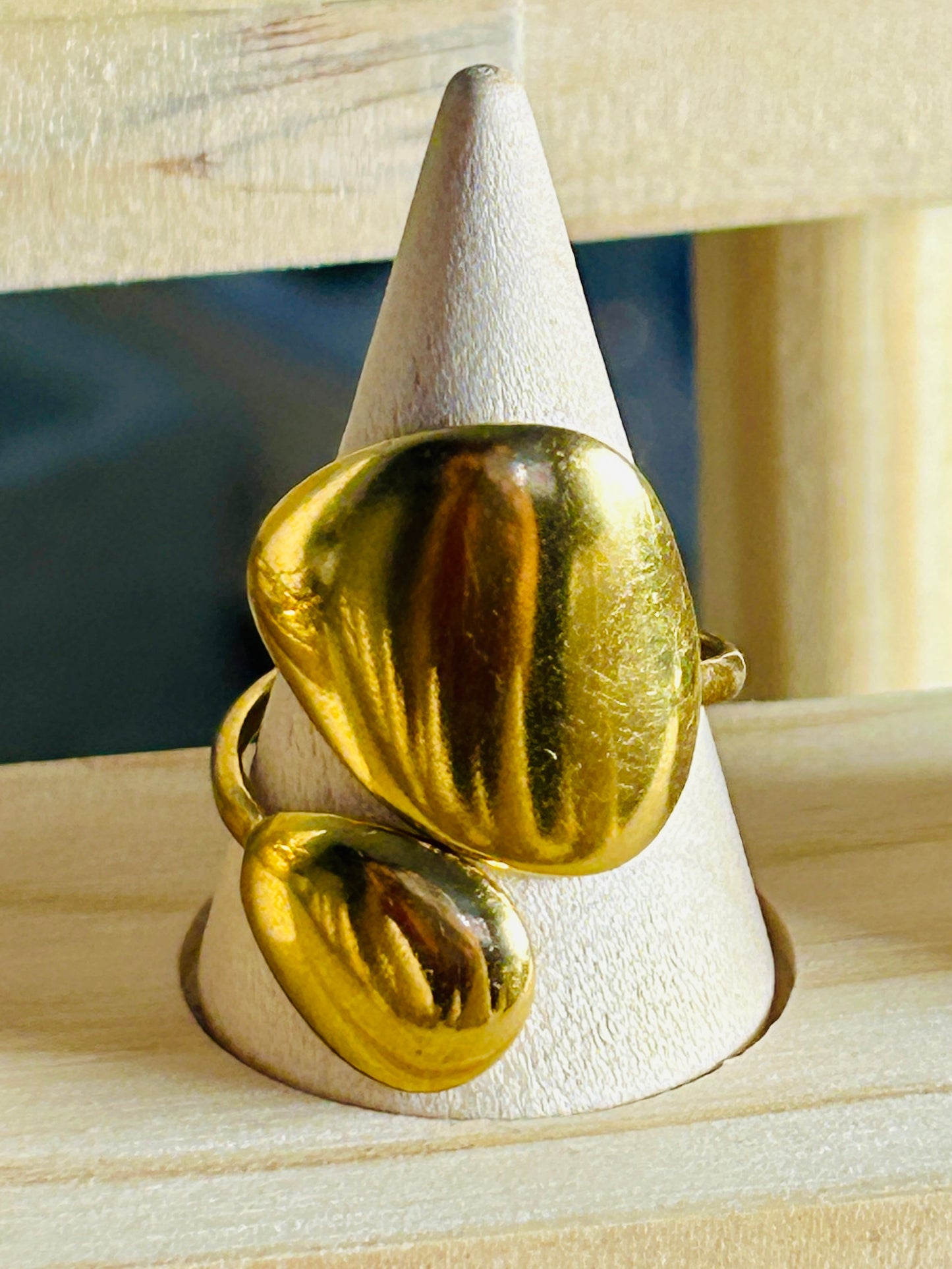 Vintage Adjustable Rings – Titanium Stainless Steel