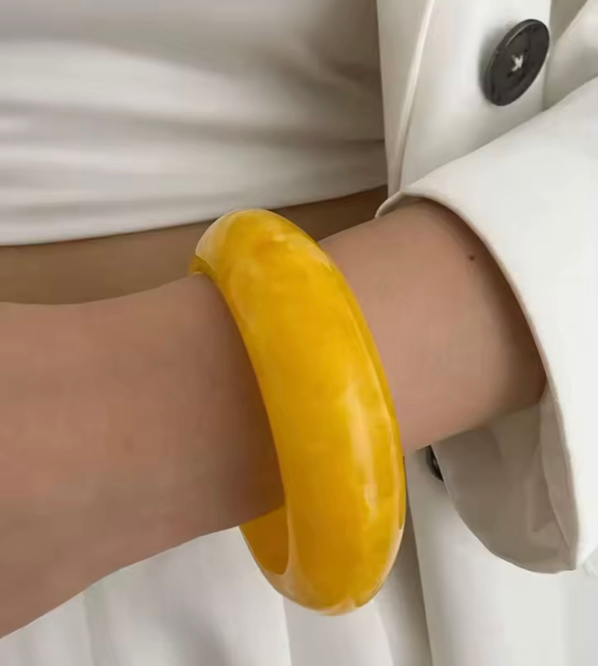 Retro Resin Bangle Collection – Bold & Colourful Statement Bangle