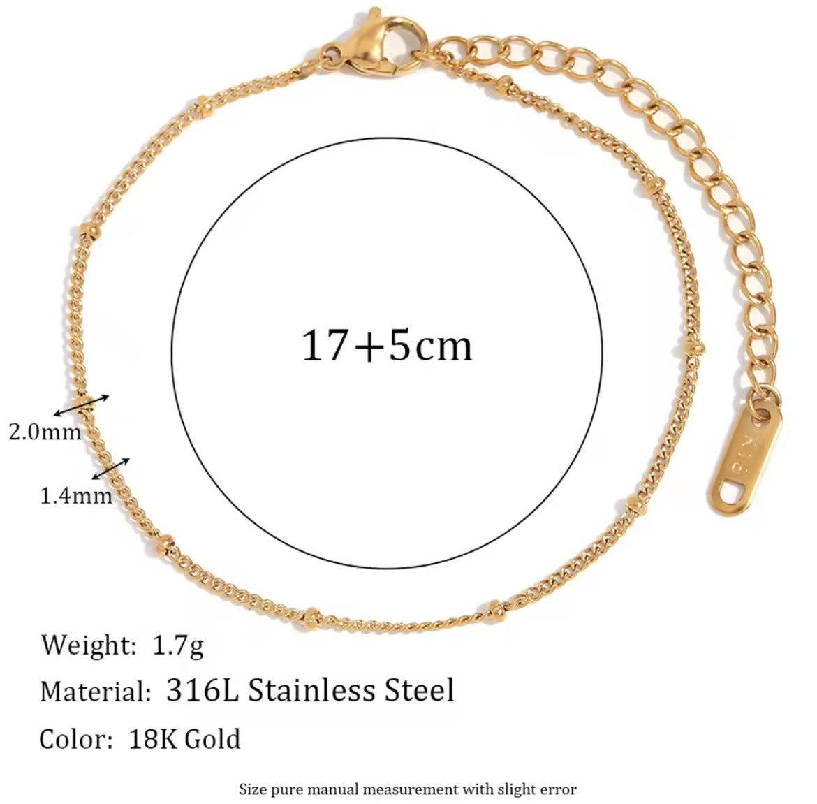 The Golden Essentials Bracelet Set – 18K Gold Plated Favourites