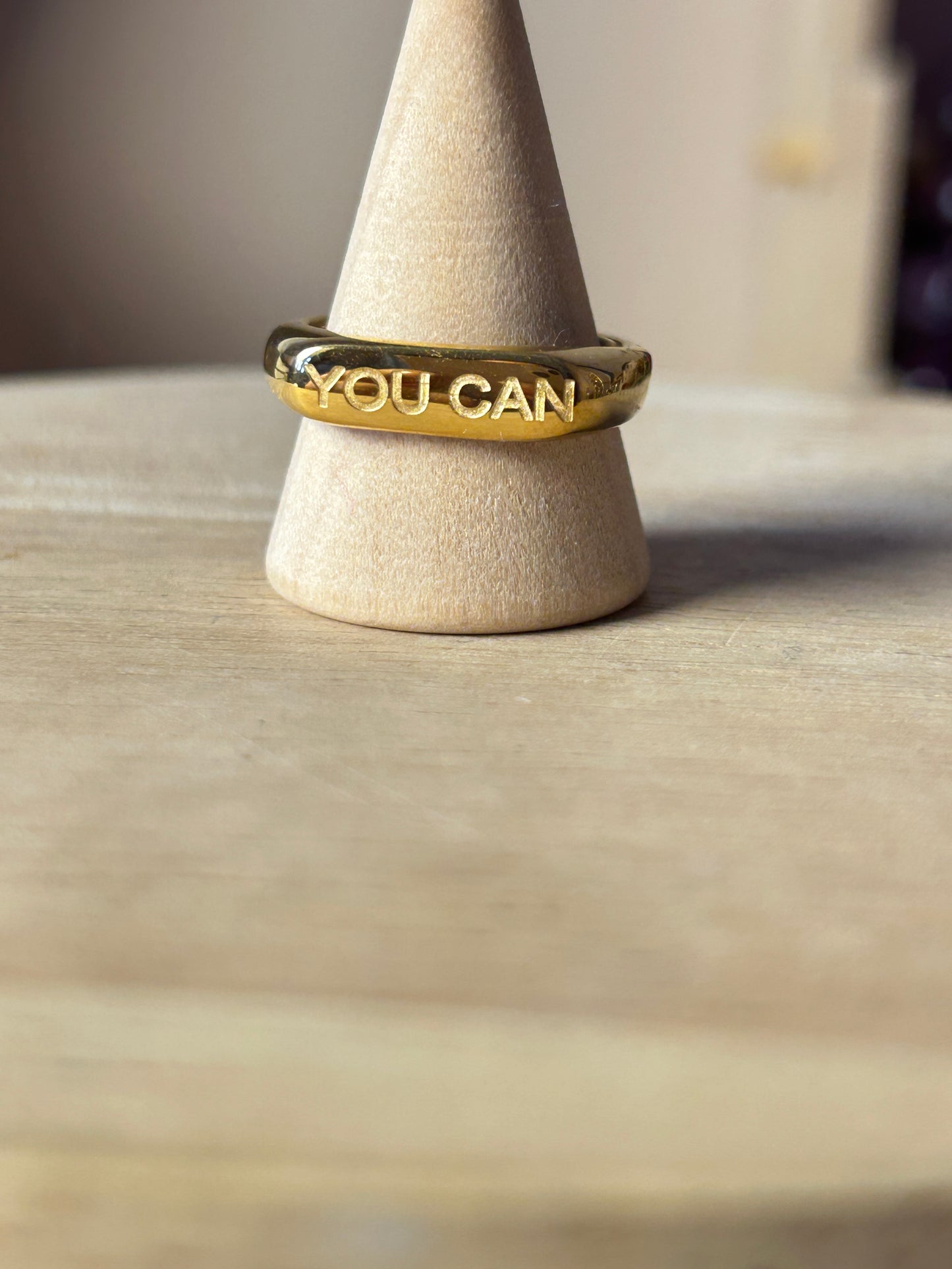 Daily Affirmation Ring