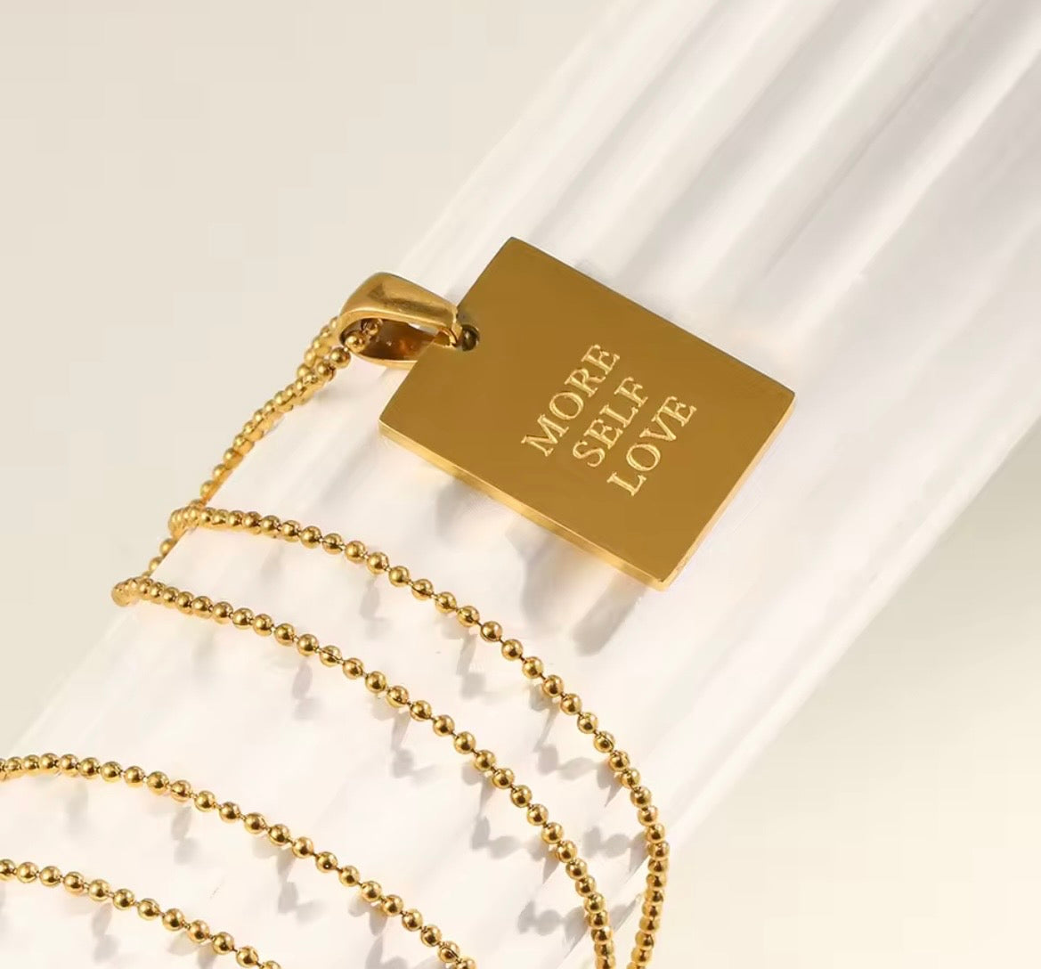 Empower Tag Necklace Collection