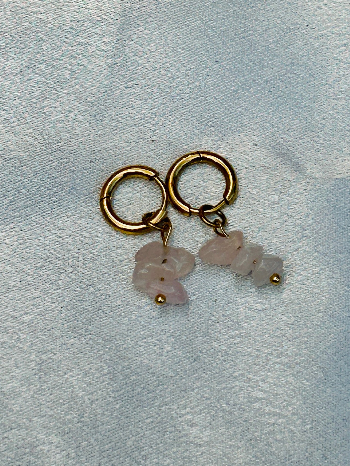 πΏ Natural Harmony Gemstone Collection β Earrings, Necklace & Bracelets (Stainless Steel)