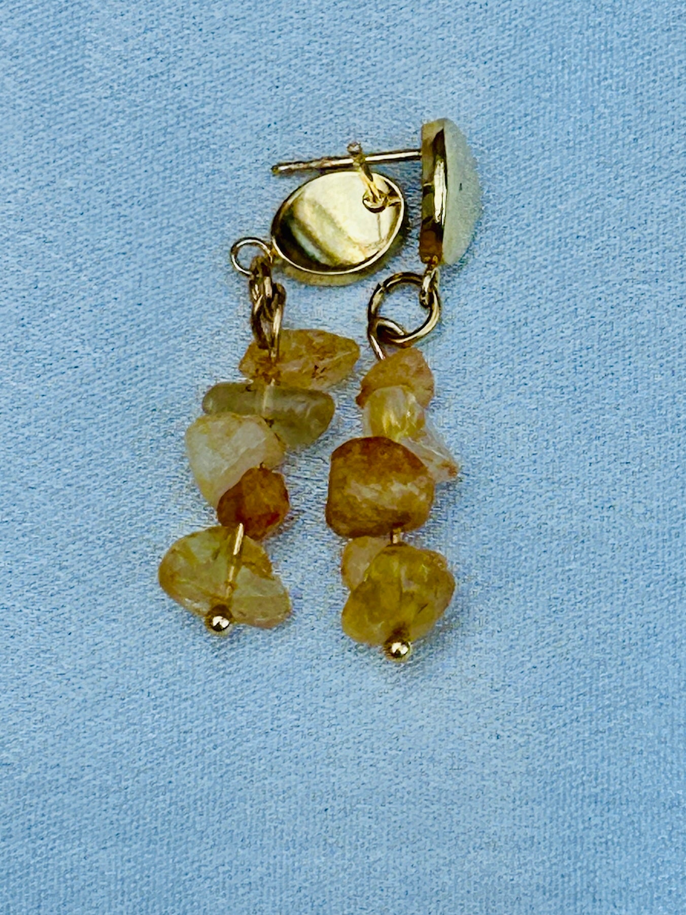 πΏ Natural Harmony Gemstone Collection β Earrings, Necklace & Bracelets (Stainless Steel)