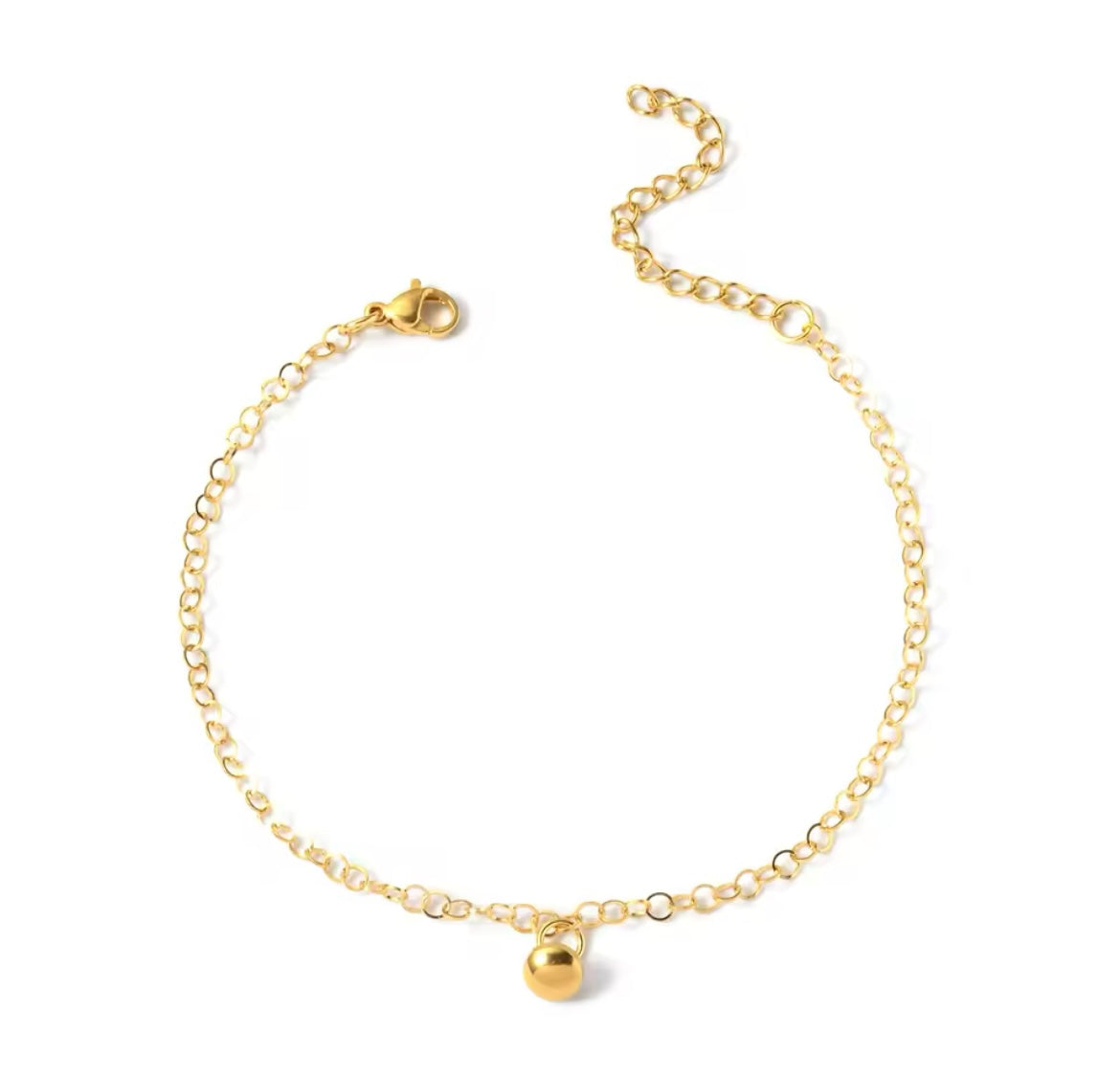 Golden Elegance Anklet – Multi-Style Design