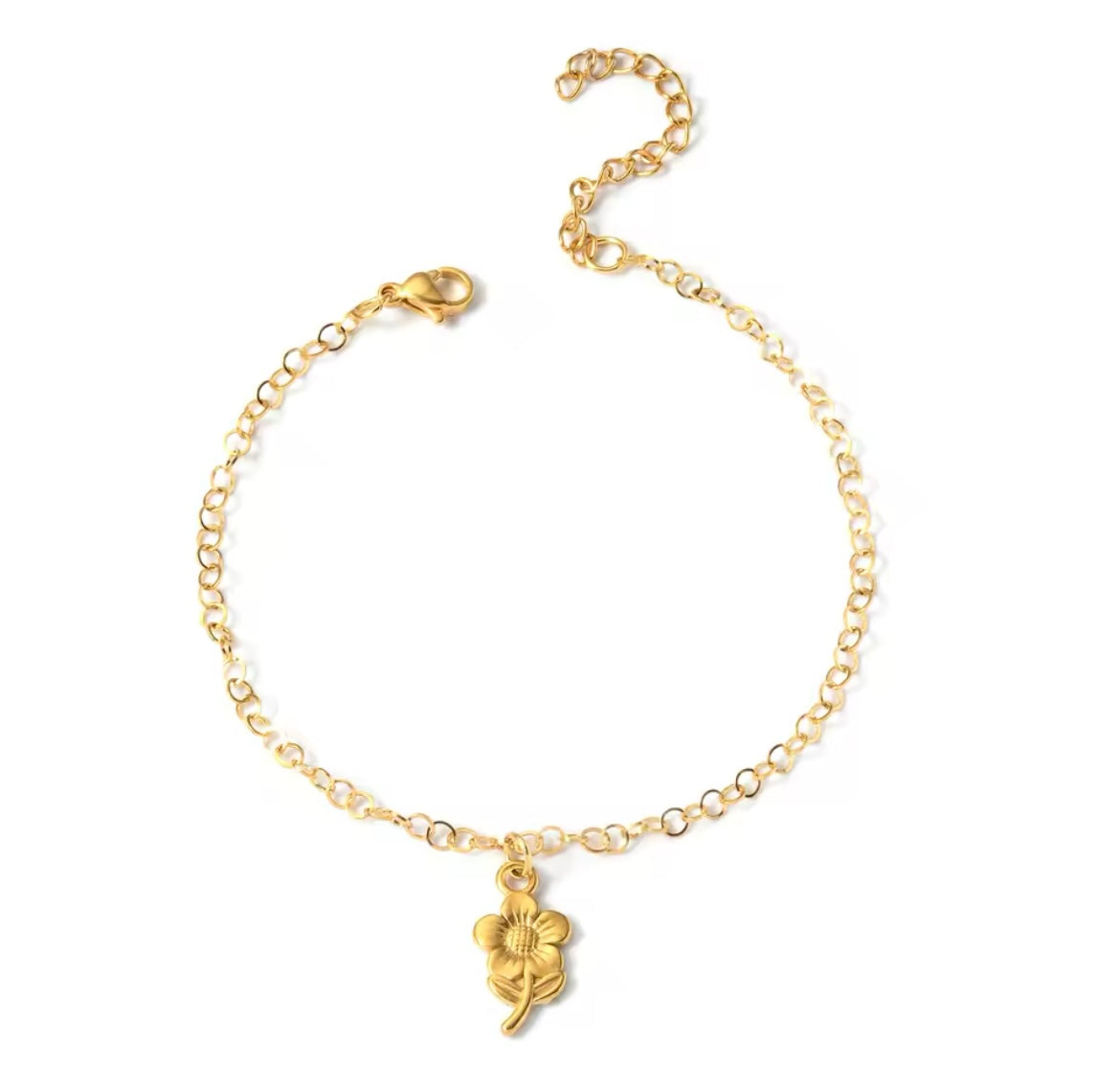 Golden Elegance Anklet – Multi-Style Design