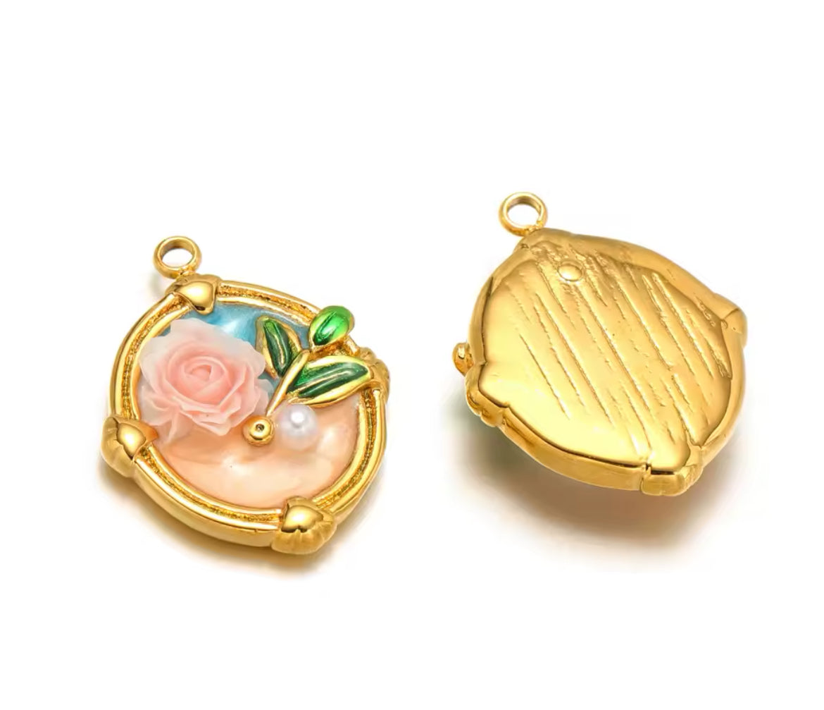 Make Your Own Charm Jewellery – Gold Plated Stainless Steel (Tarnish-Free & Waterproof)- 1 piece
