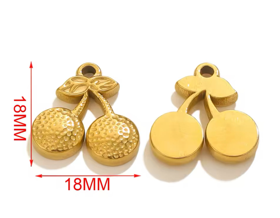 Make Your Own Charm Jewellery – Gold Plated Stainless Steel (Tarnish-Free & Waterproof)- 1 piece
