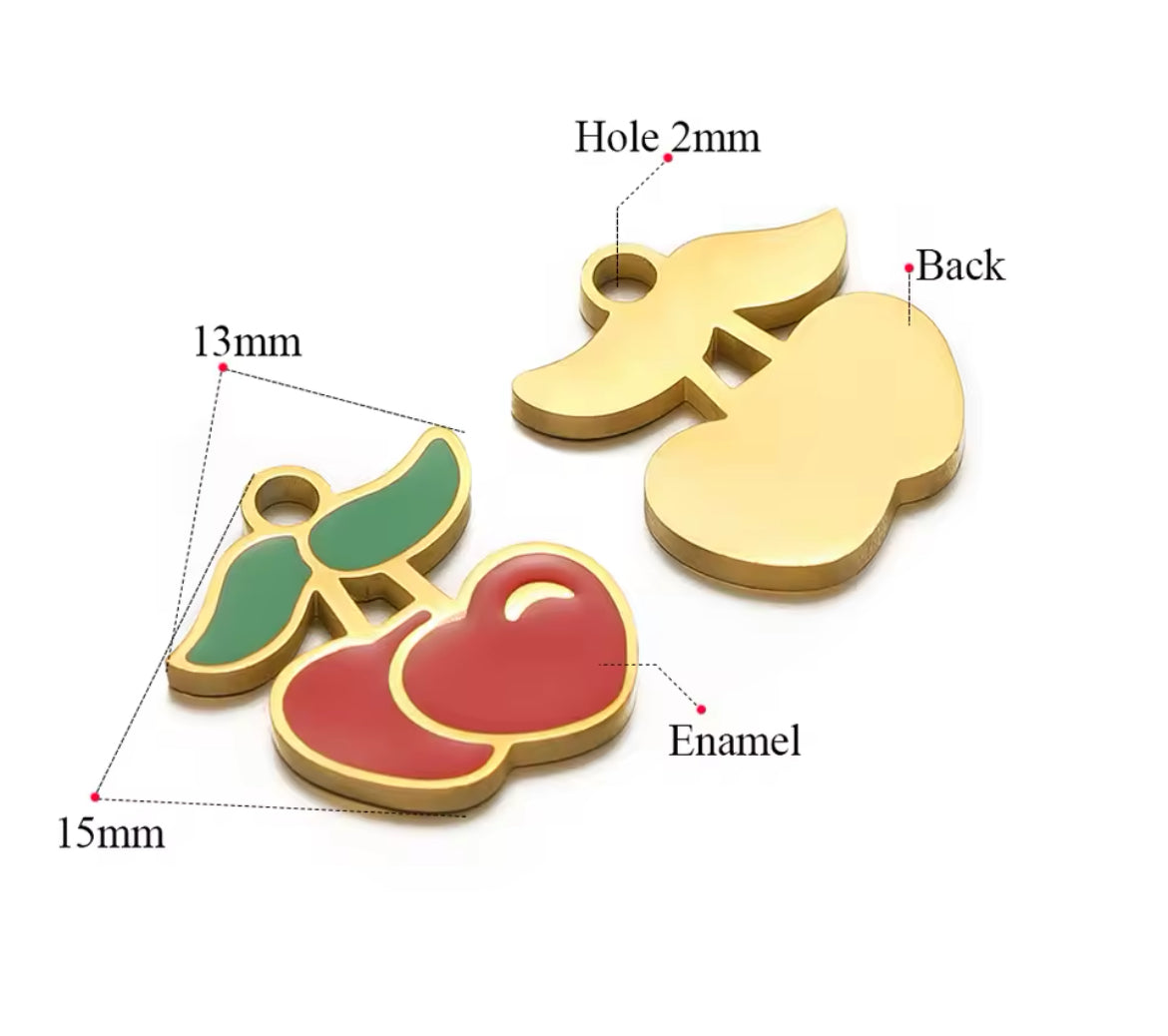 Make Your Own Charm Jewellery – Gold Plated Stainless Steel (Tarnish-Free & Waterproof)- 1 piece