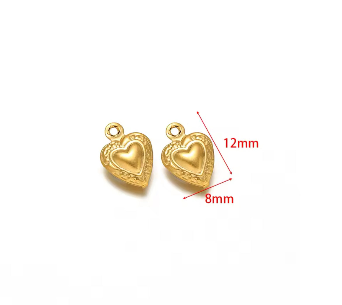 Make Your Own Charm Jewellery – Gold Plated Stainless Steel (Tarnish-Free & Waterproof)- 1 piece