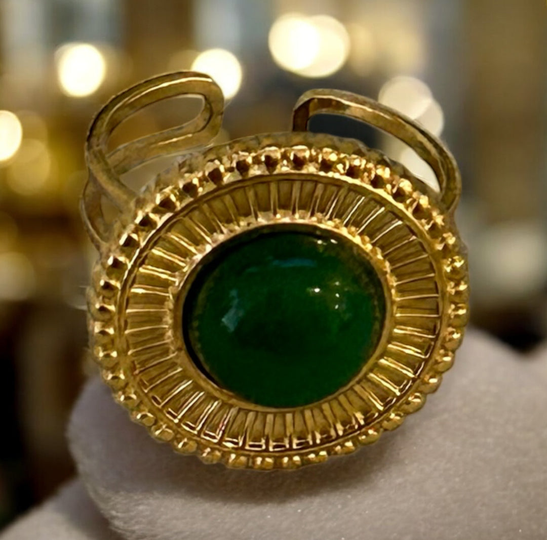 Mystic Earth Collection – Natural Stone Jewellery Set (Malachite, Amethyst, Tiger Eye, Turquoise, Green Jade, Rose Quartz, Blue Lace Agate,Plant Agate, Unakite)