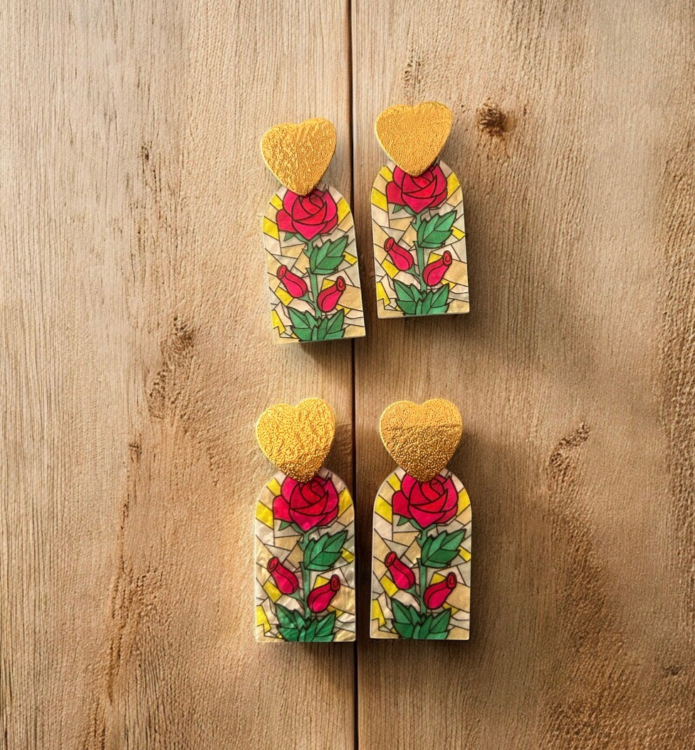 Mosaic Bloom Earrings