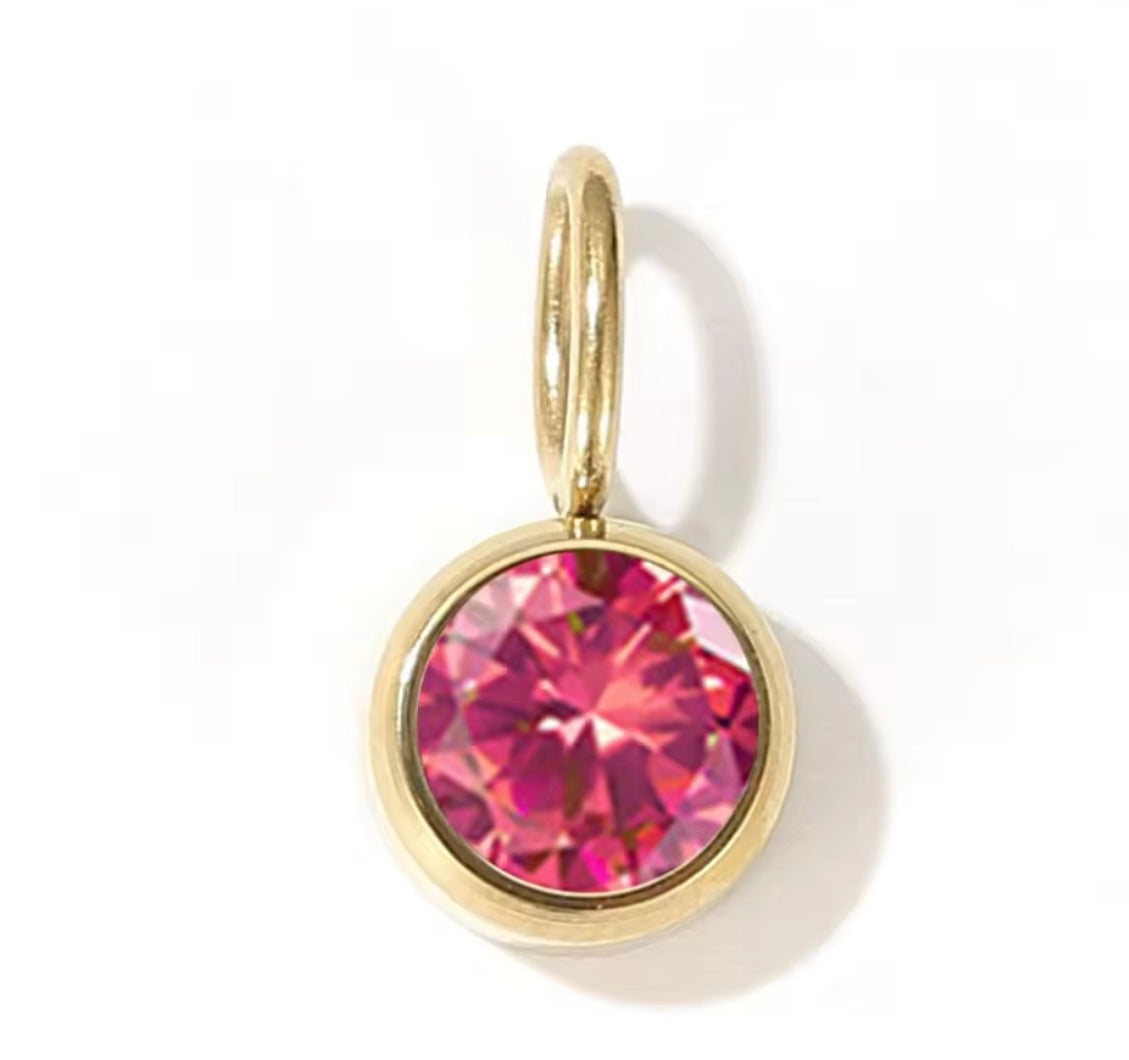 Birthstone Charm – Necklace | Bracelet | Earring