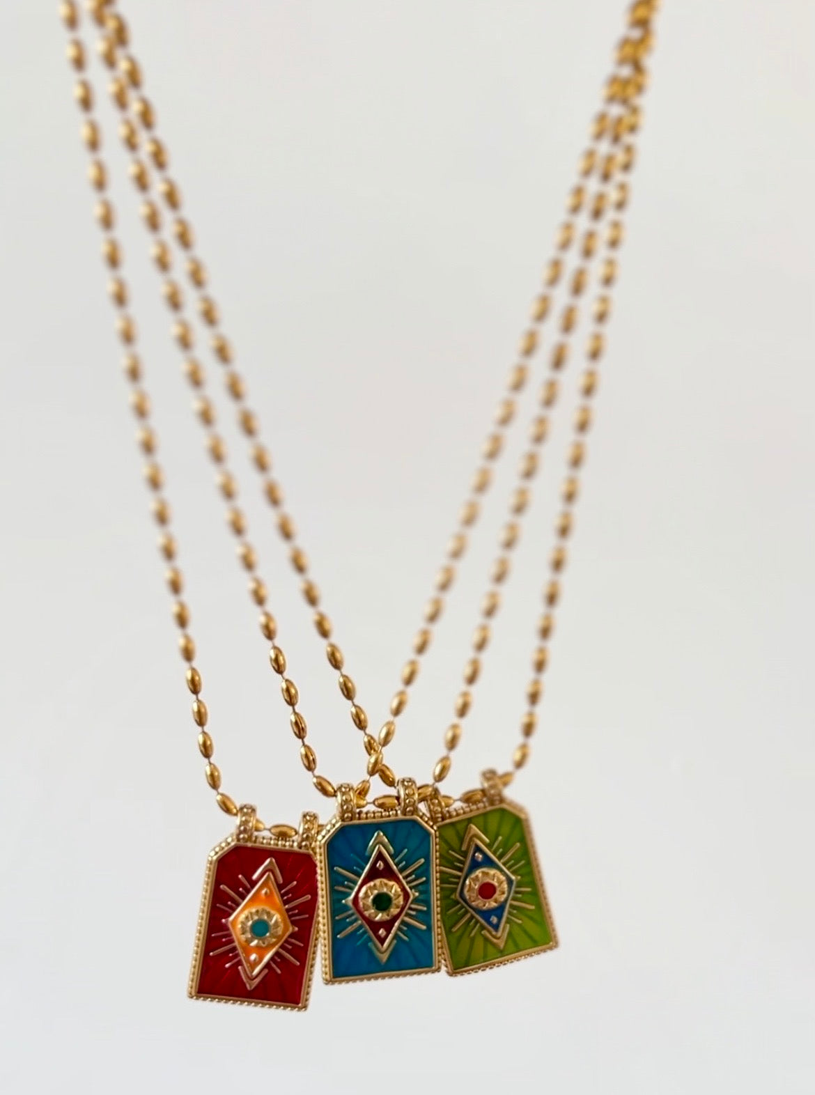 Radiant Guardian Eye Necklace