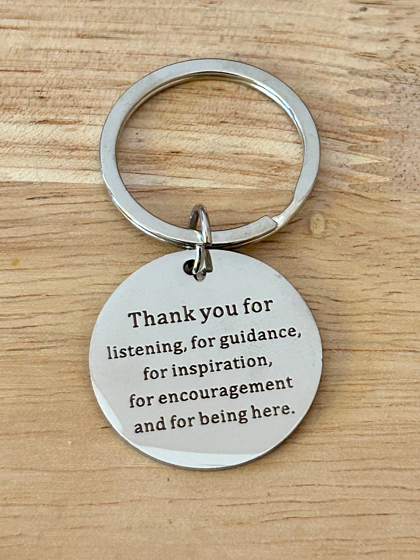 Affirmation Reminder Keyring
