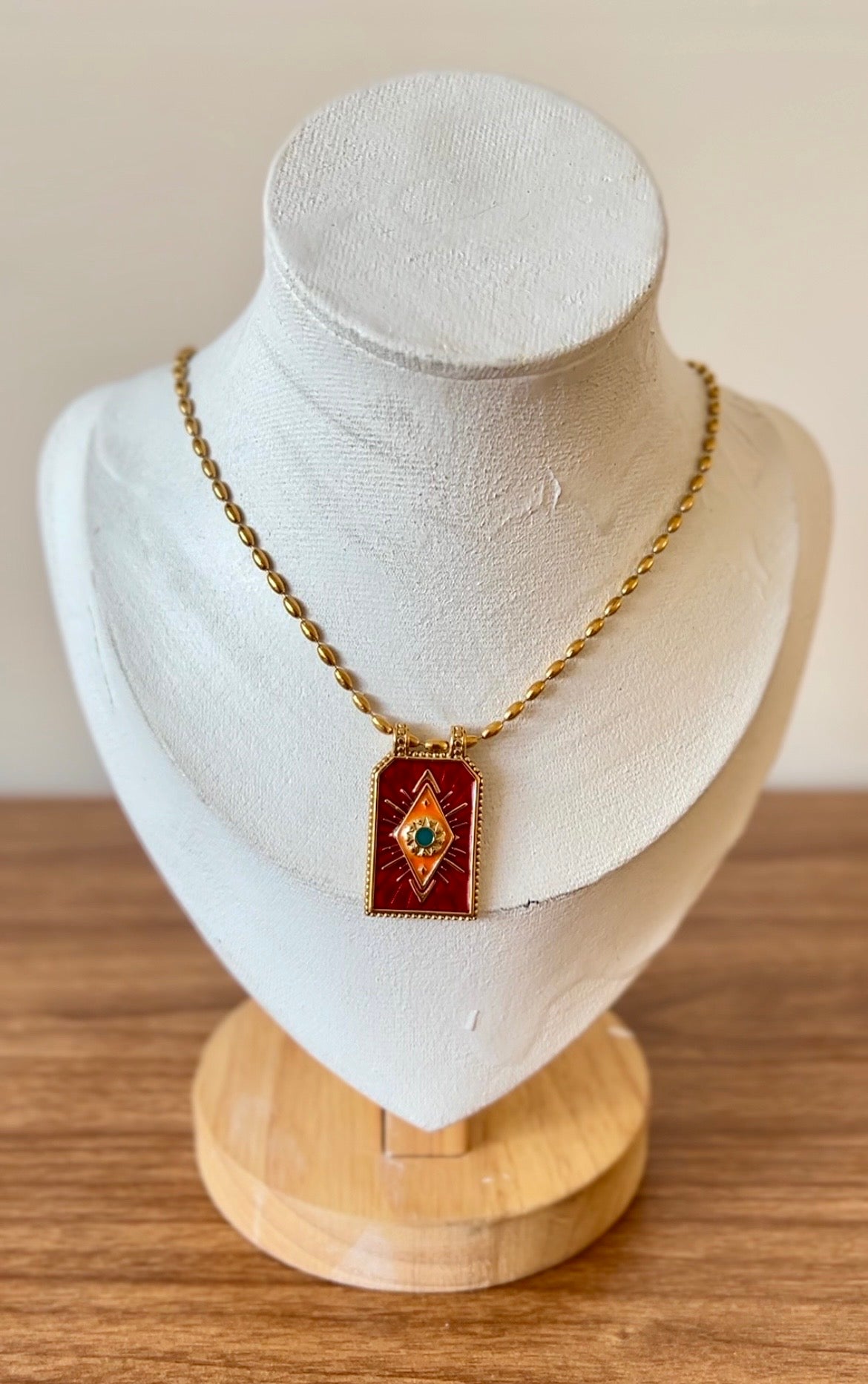 Radiant Guardian Eye Necklace
