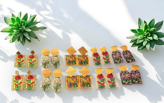 Mosaic Bloom Earrings