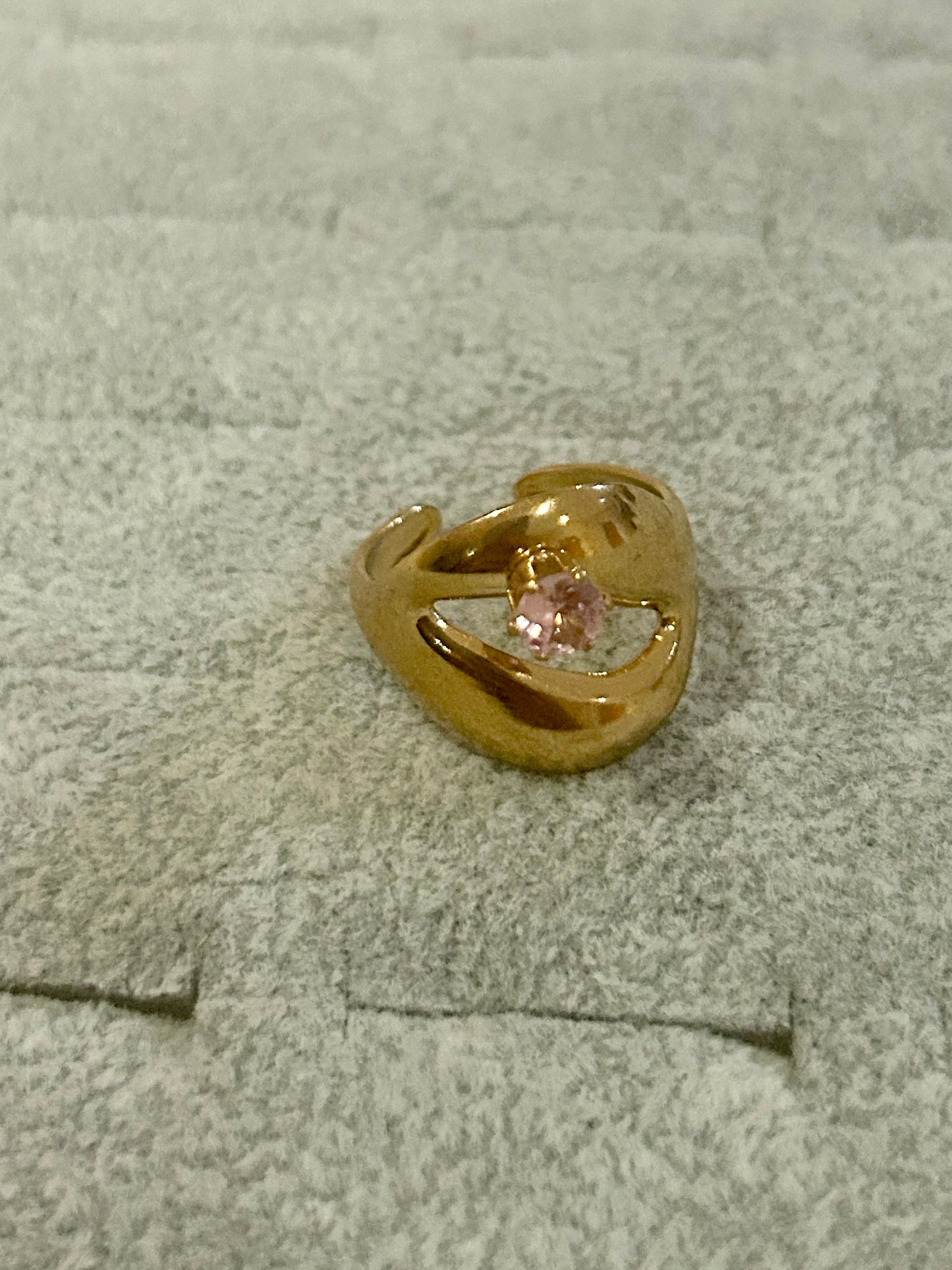 Gold Flow Adjustable Ring Collection