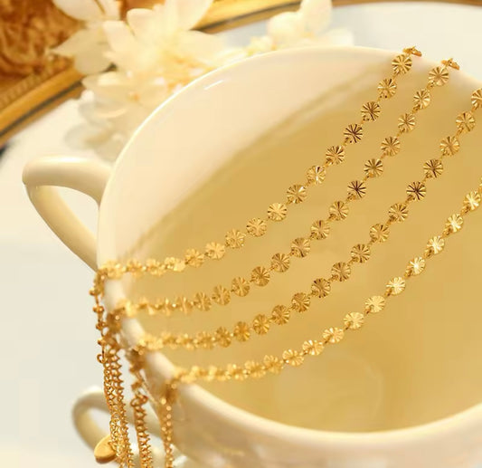 Sunbeam Disc Bracelet