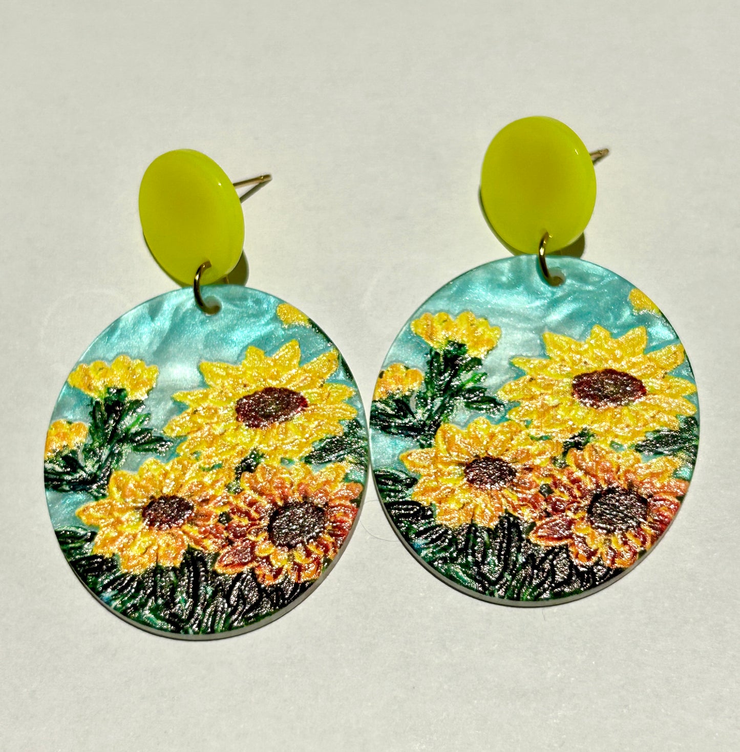 Bloom Art Statement Earrings