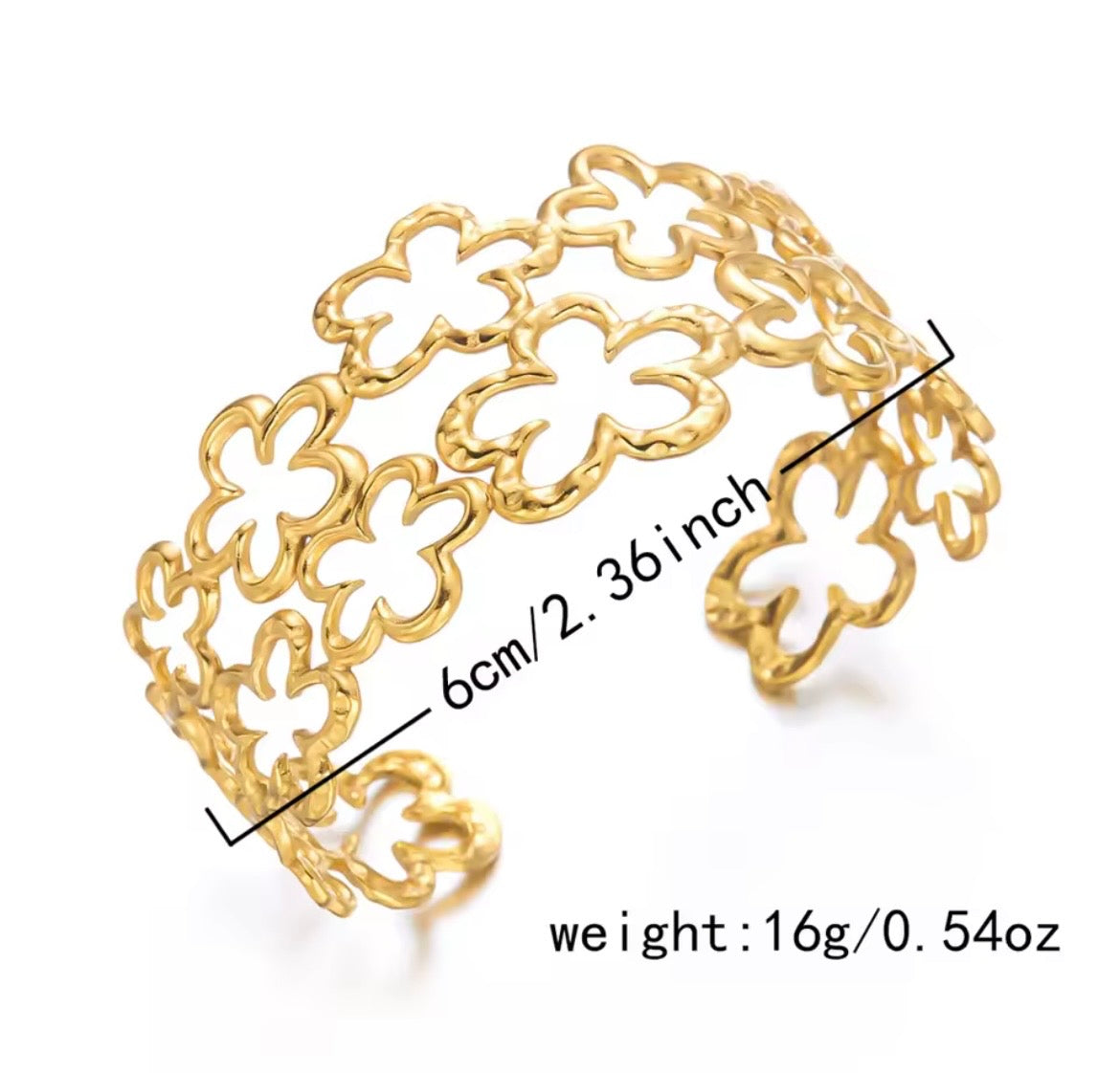 Golden Garden Cuff Collection