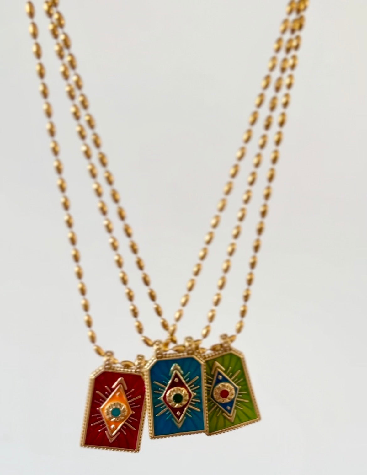Radiant Guardian Eye Necklace