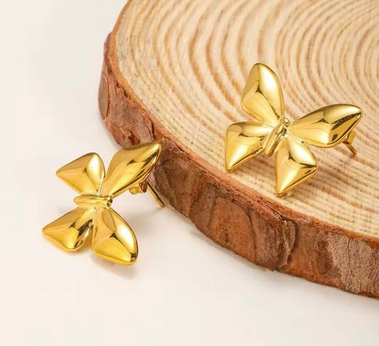 Butterfly Stud